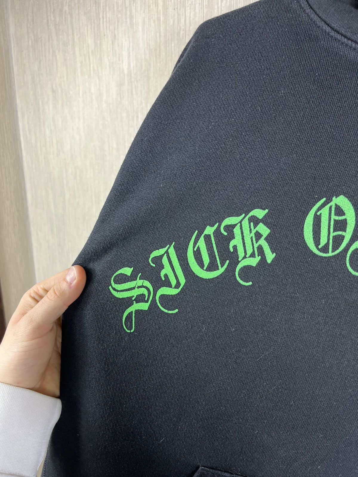Designer × Insane Cult Insane Cult New York Sick of my self cropped hoodie spellout Size US S / EU 44-46 / 1 - 12 Thumbnail