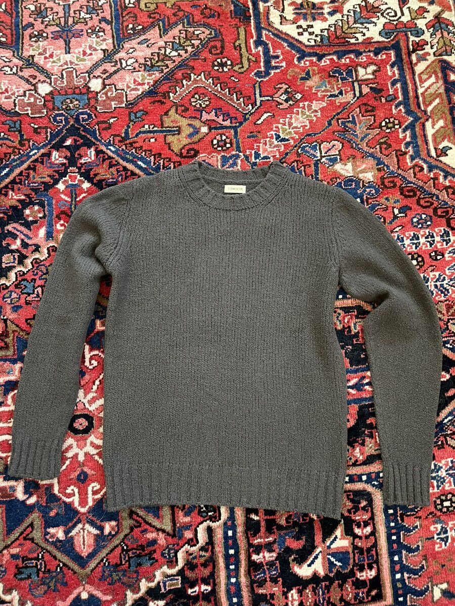 De Bonne Facture Undyed Pecora Nera Wool Sweater | Grailed