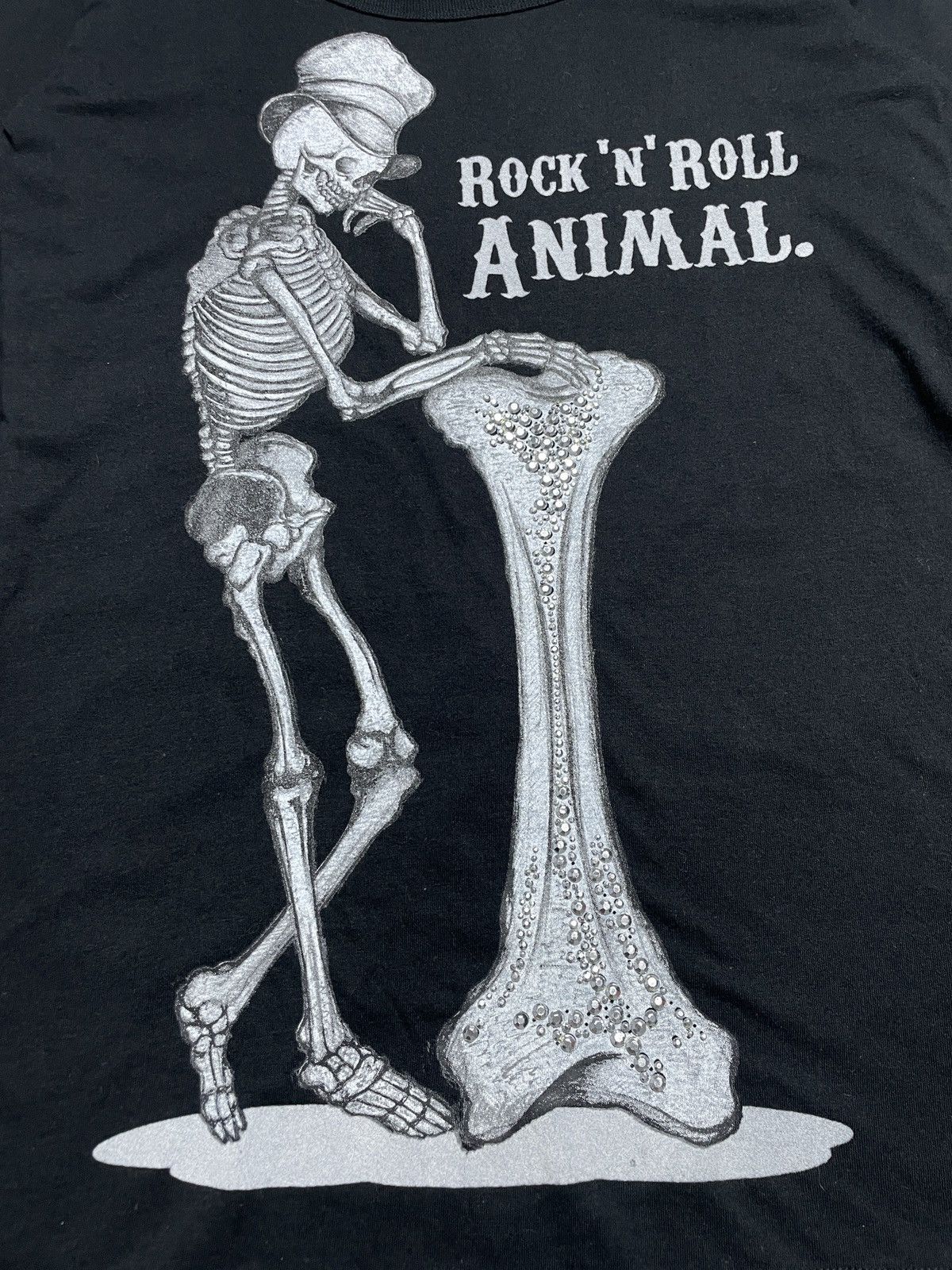 14th Addiction 2000’s GladNews - Skull Studded Logo Longsleeve Shirt Size S / US 4 / IT 40 - 4 Thumbnail