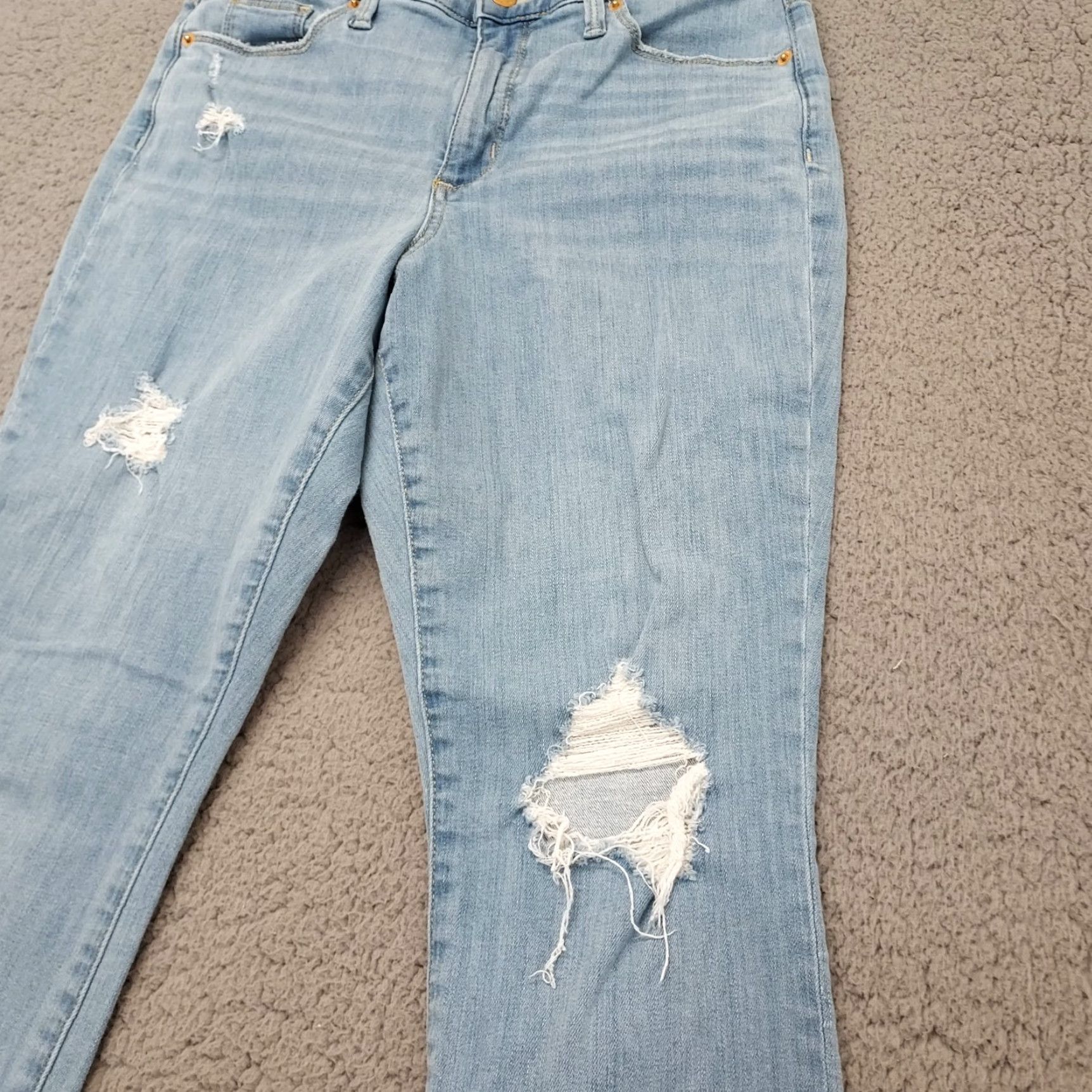 Vintage VINTAGE Universal Thread Jeans Womens Size 8/29R Blue Denim High Rise Skinny Size 30" / US 8 / IT 44 - 7 Thumbnail