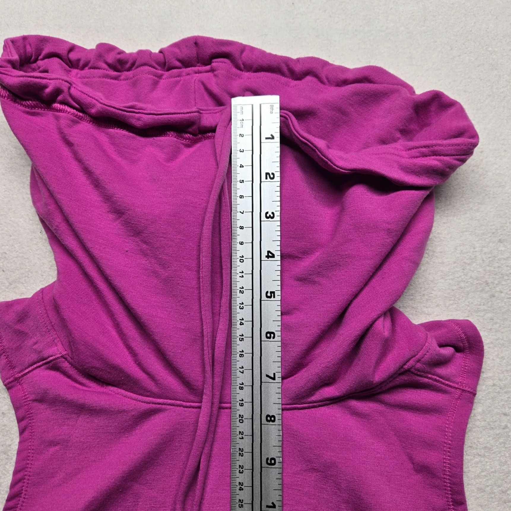 Vintage CALIA Purple Sleeveless Turtleneck Sweater Vest - Solid Knit - M - Women - Fall Winter Spring - Casual Wear - Dressy? Size M / US 6-8 / IT 42-44 - 7 Thumbnail