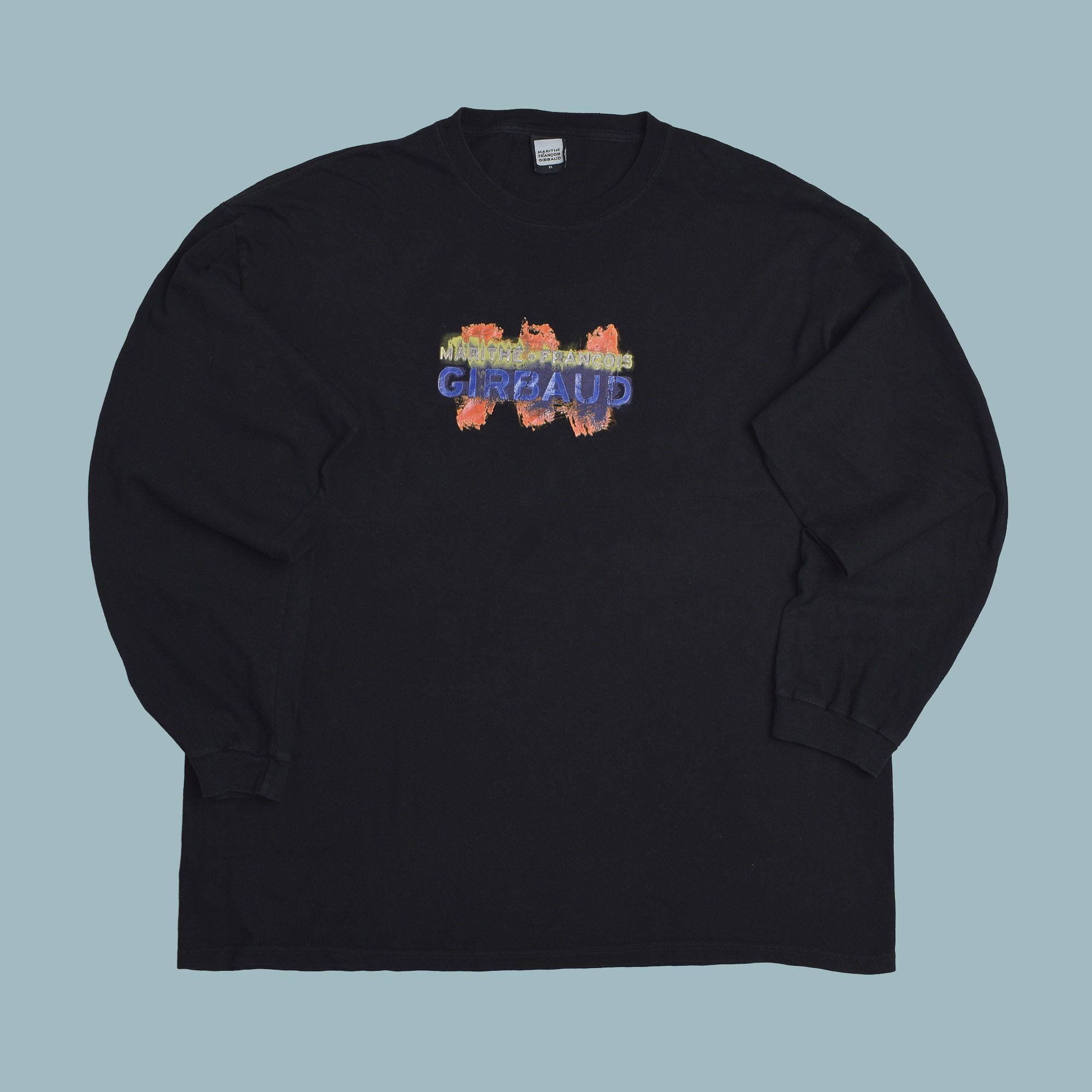 Marithe + Francois Girbaud MARTIHÉ + FRANCOIS GIRBAUD PRINTED LONGSLEEVE T-SHIRT Size US XL / EU 56 / 4 - 1 Thumbnail