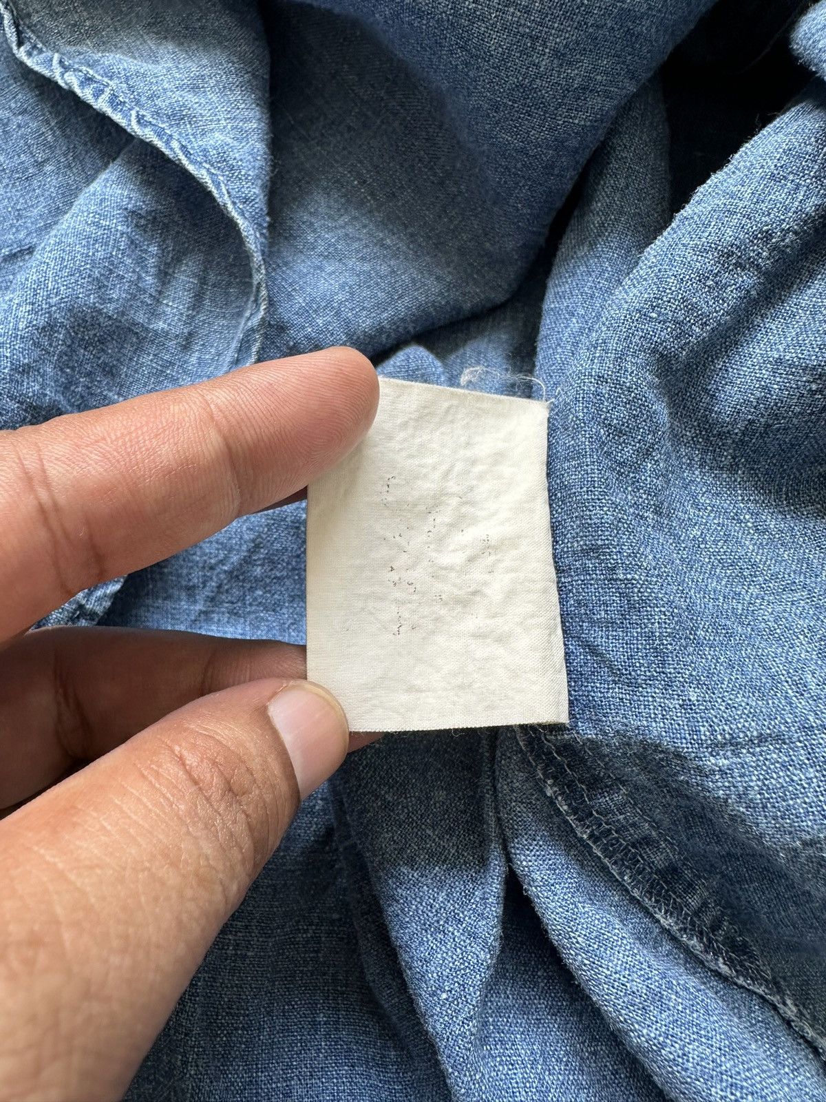 General Research 90's SYNAP Japan linen dyed shirt Size US L / EU 52-54 / 3 - 14 Thumbnail