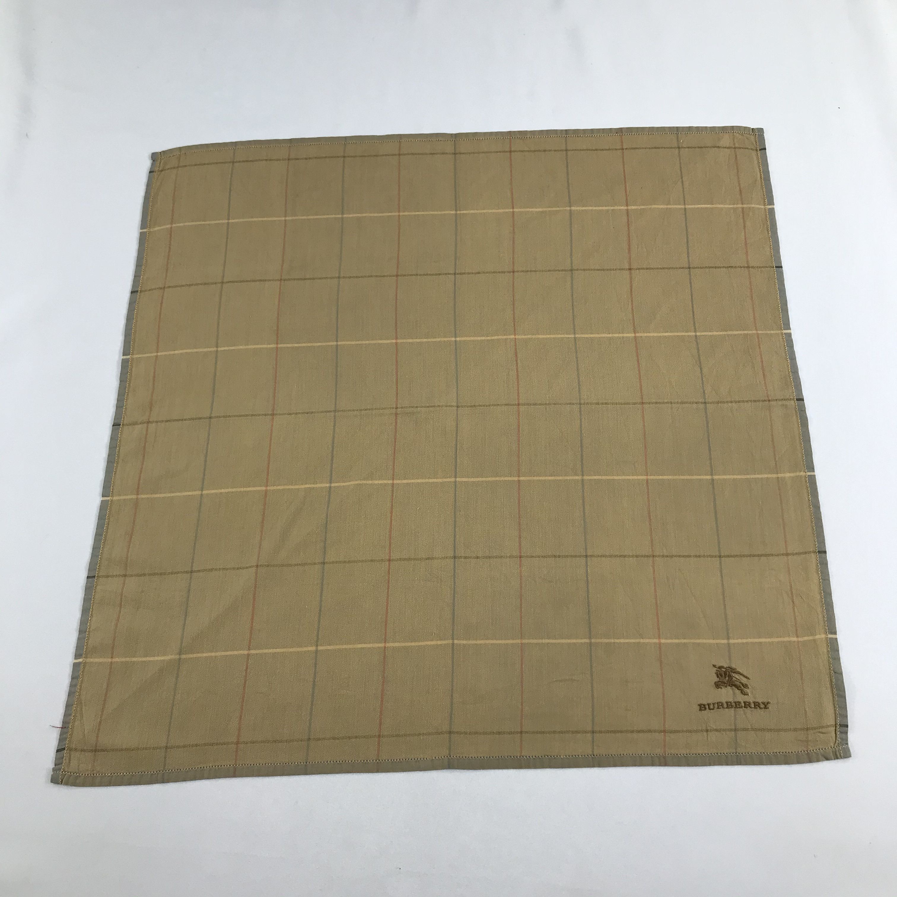 Burberry Burberry Nova Check Handkerchief Neckerchief Bandana H802 Size ONE SIZE - 2 Thumbnail