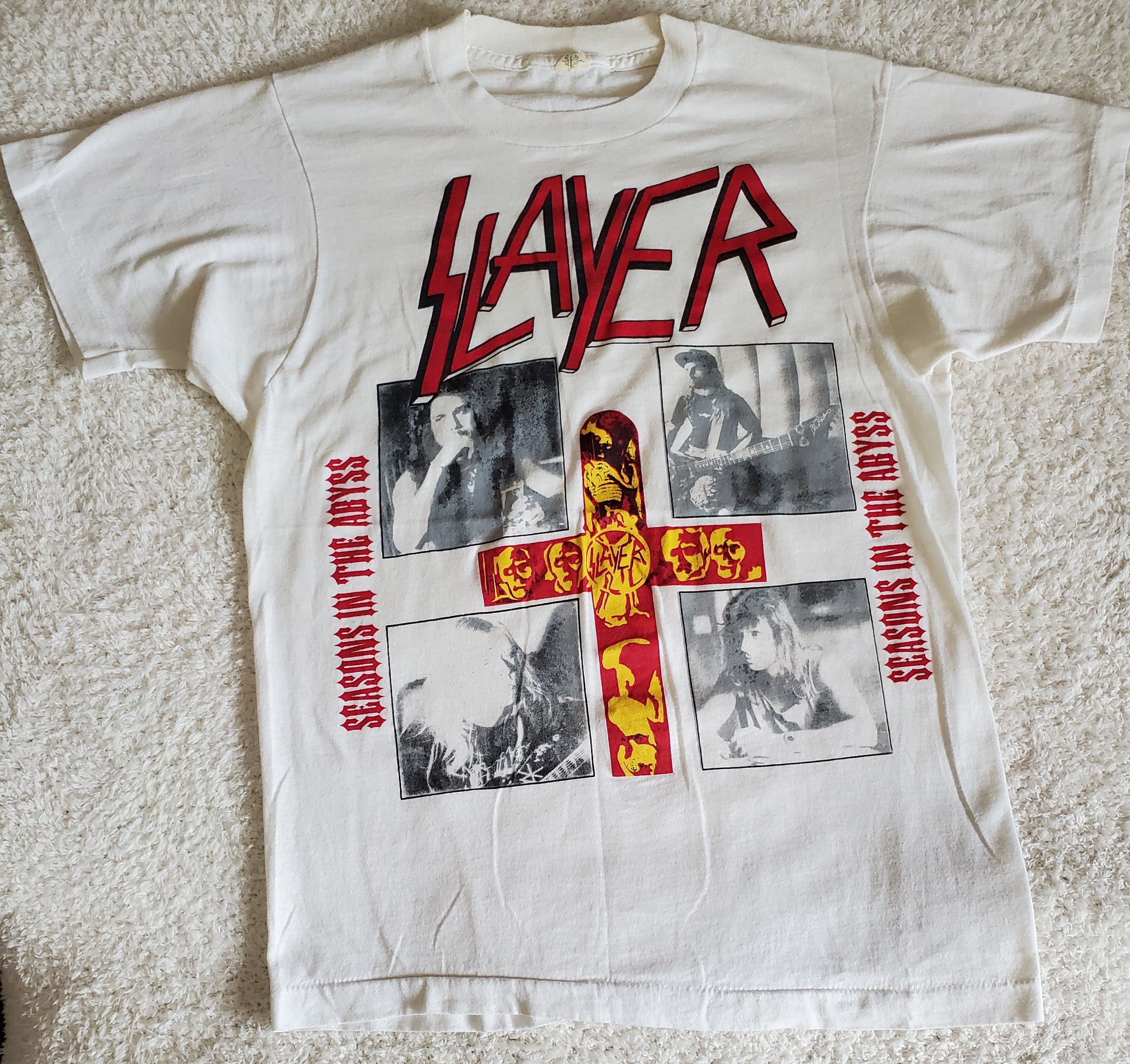 トップス Vintage 1994 Slayer / Circle of Beliefs 1994 - Slayer - Circle of Beliefs | TShirtSlayer TShirt and