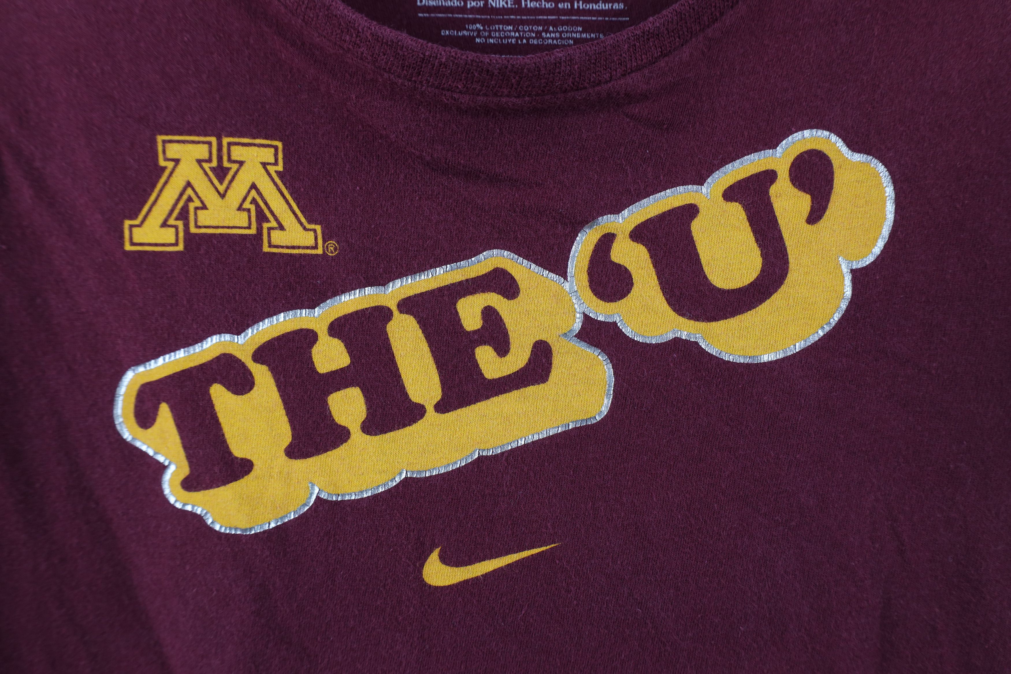 Nike Retro Y2K Nike Fit The U University of Minnesota T-Shirt Size S / US 4 / IT 40 - 4 Thumbnail