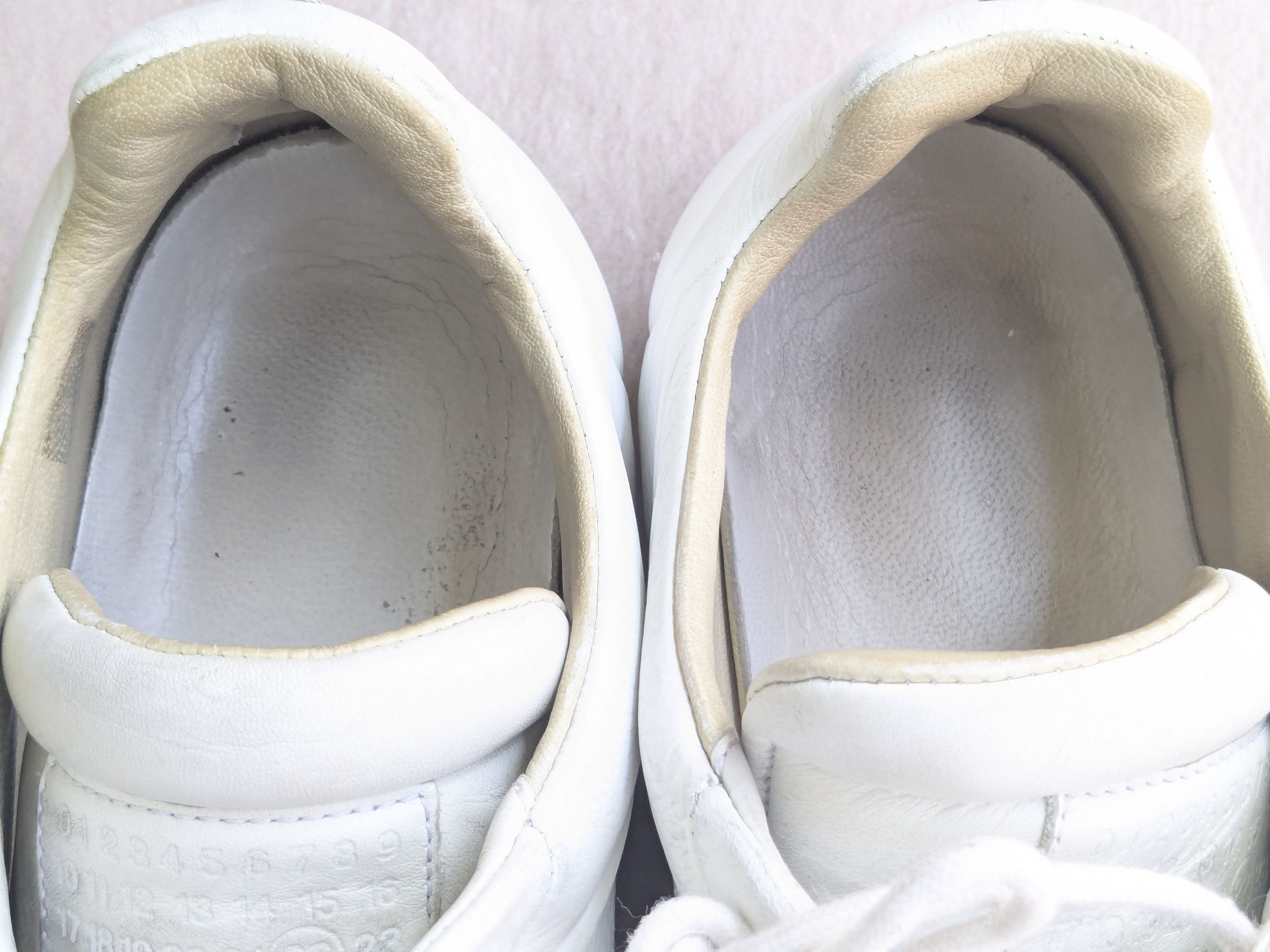 Maison Margiela Maison Margiela Future White Low Tops 11.5 44.5 Leather Size US 11.5 / EU 44-45 - 4 Thumbnail