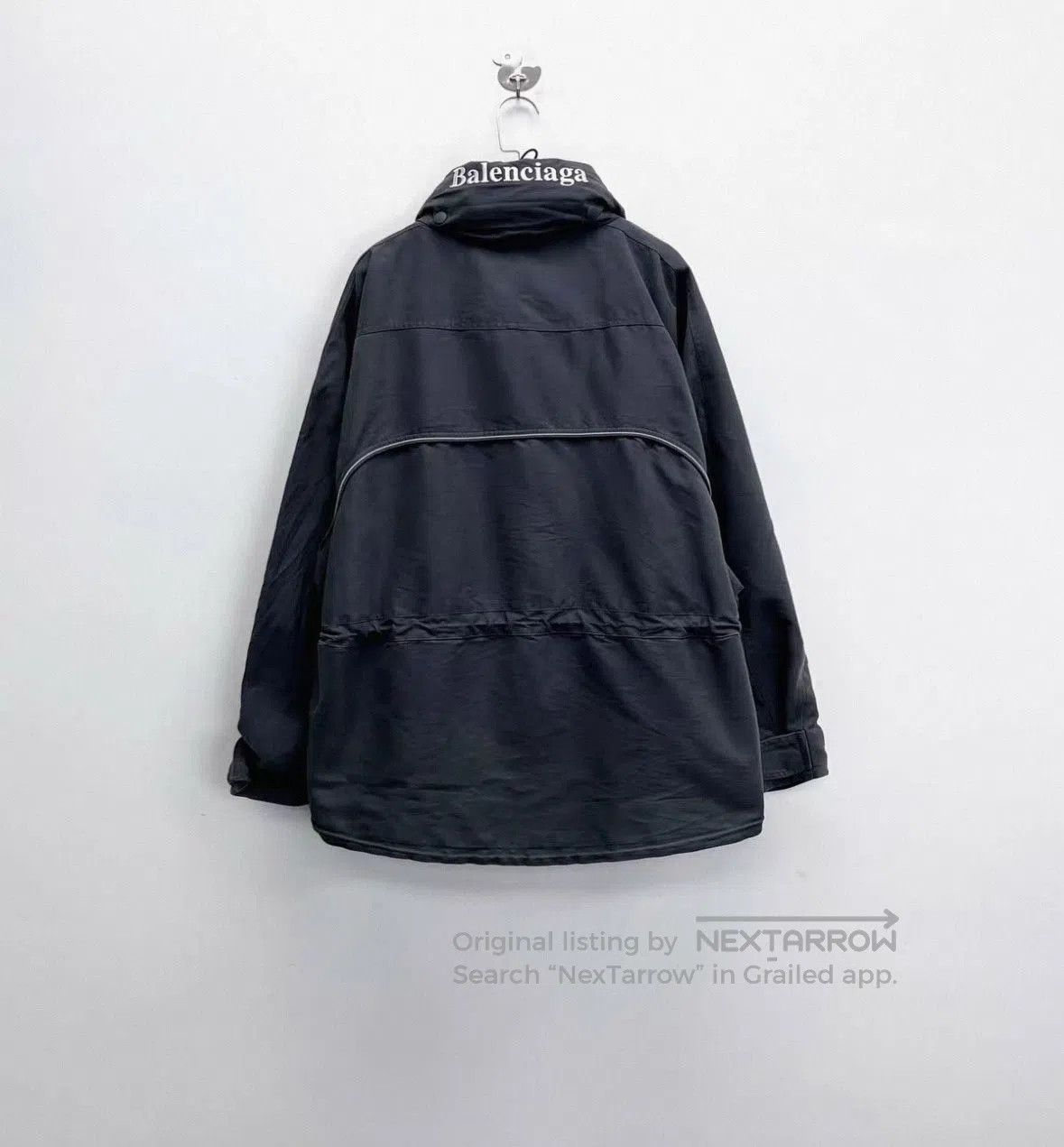 Balenciaga Balenciaga FW21 Solid Zip Parka Coat . Size US S / EU 44-46 / 1 - 2 Thumbnail