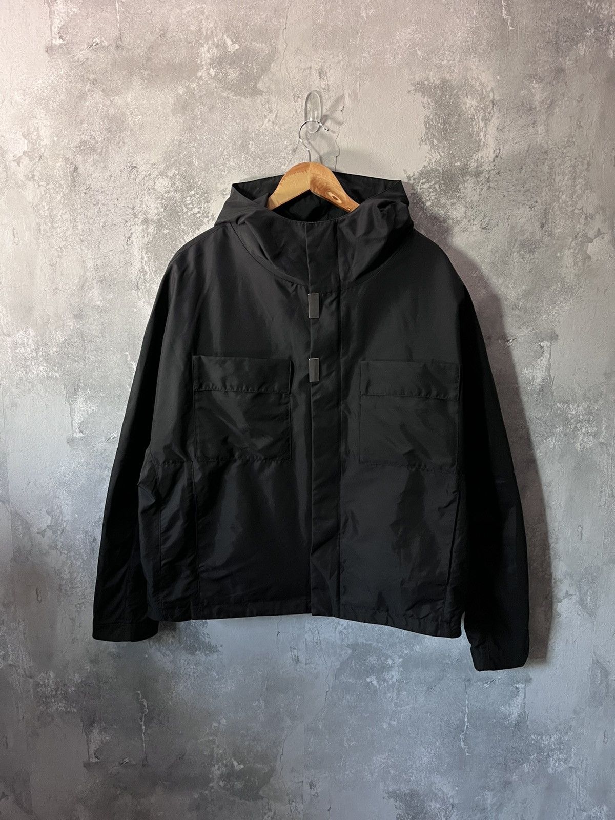 Raf Simons Raf Simons S/S 2014 Clusters nylon black jacket Size US M / EU 48-50 / 2 - 1 Thumbnail