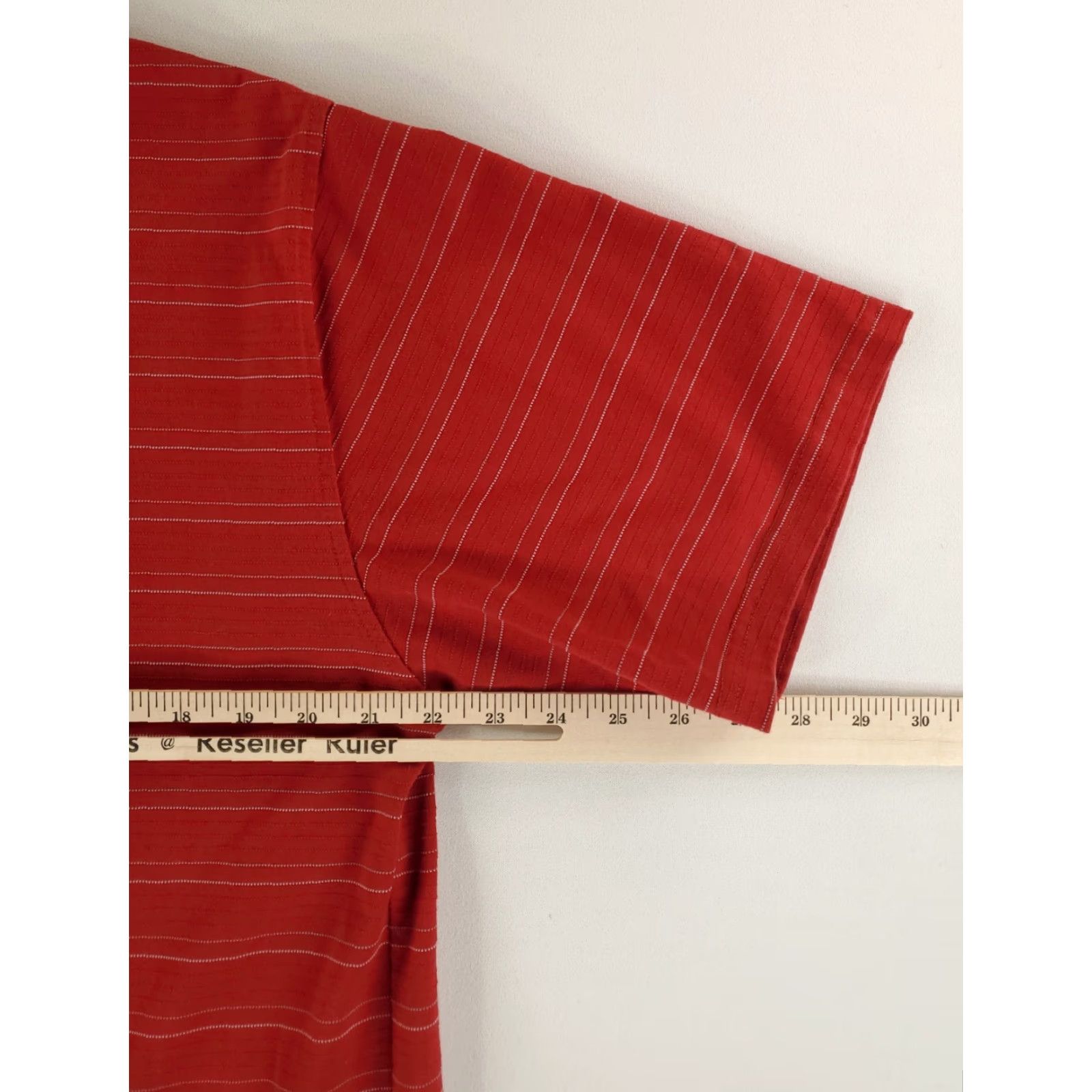 Ralph Lauren Ralph Lauren Shirt Polo VTG 70s 80s Red Short Sleeve Embroidered Stripe Mens XXL Red, Ralph Lauren, Polo, VTG, 2XL, Mens Size US XXL / EU 58 / 5 - 6 Thumbnail