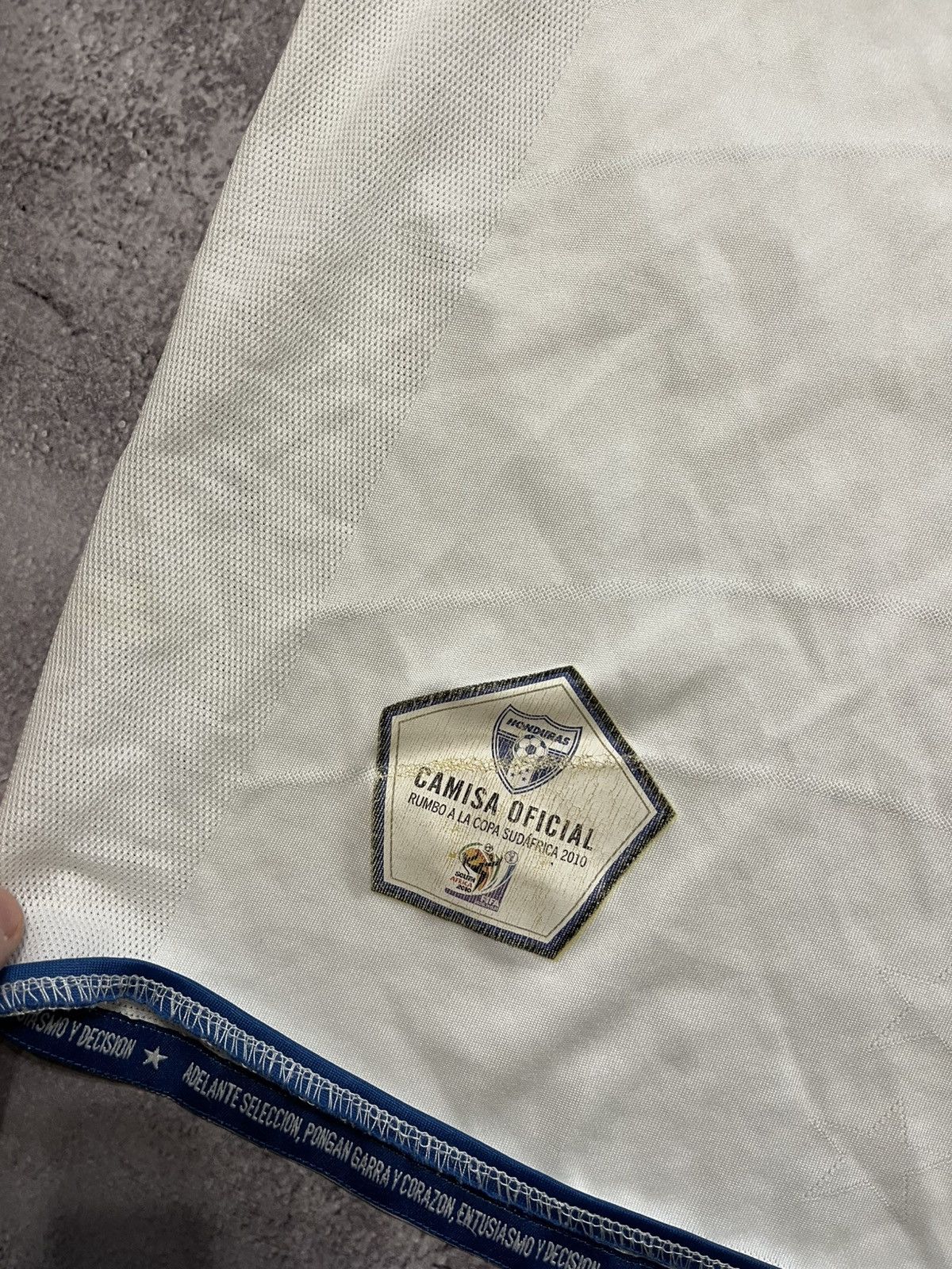 Joma Vtg 2010 Honduras World Cup Home Kit Joma Palacios #8 jersey Size US XL / EU 56 / 4 - 4 Thumbnail
