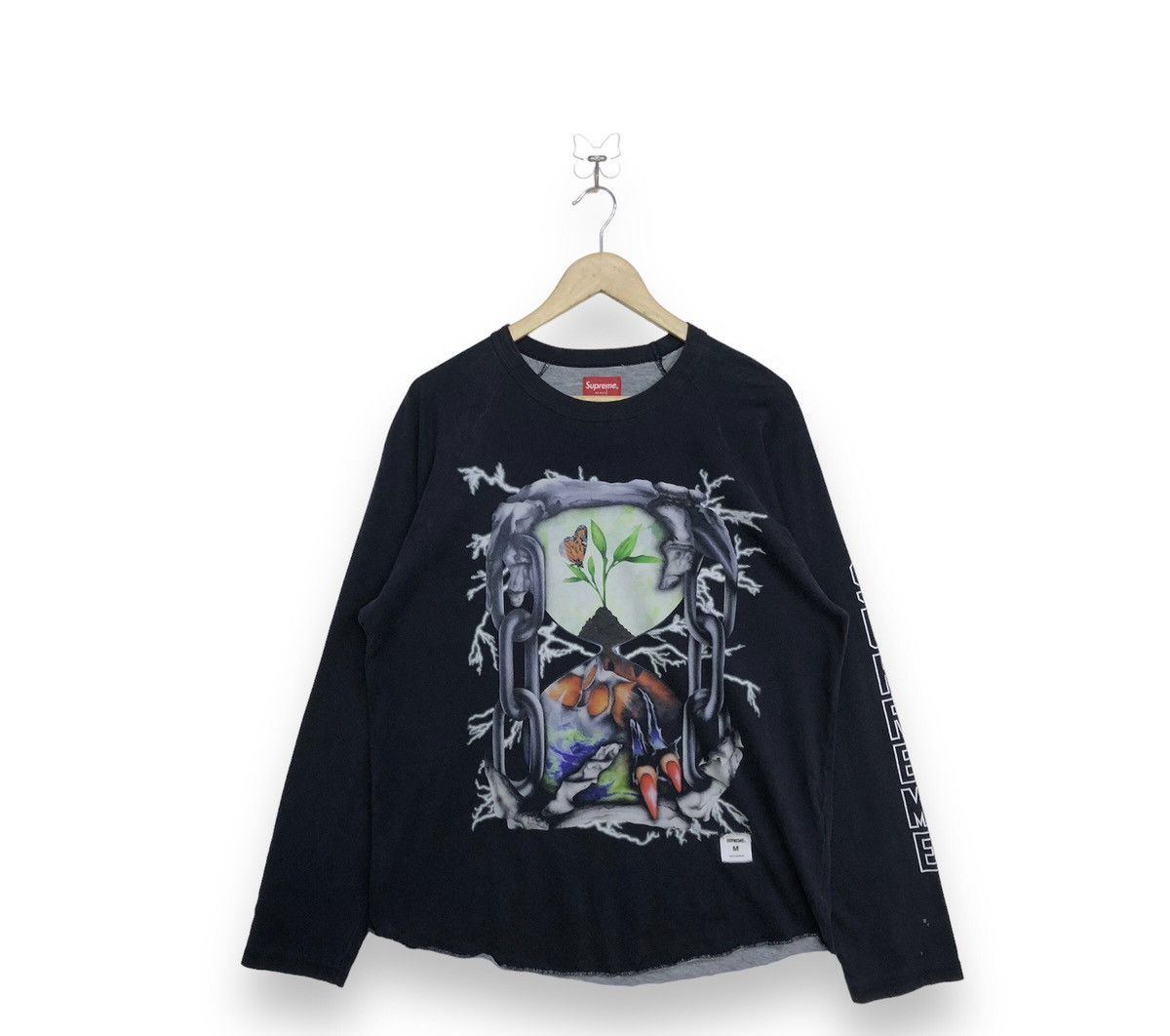 Supreme Supreme Hourglass Raglan Long Sleeve Tshirt | Grailed