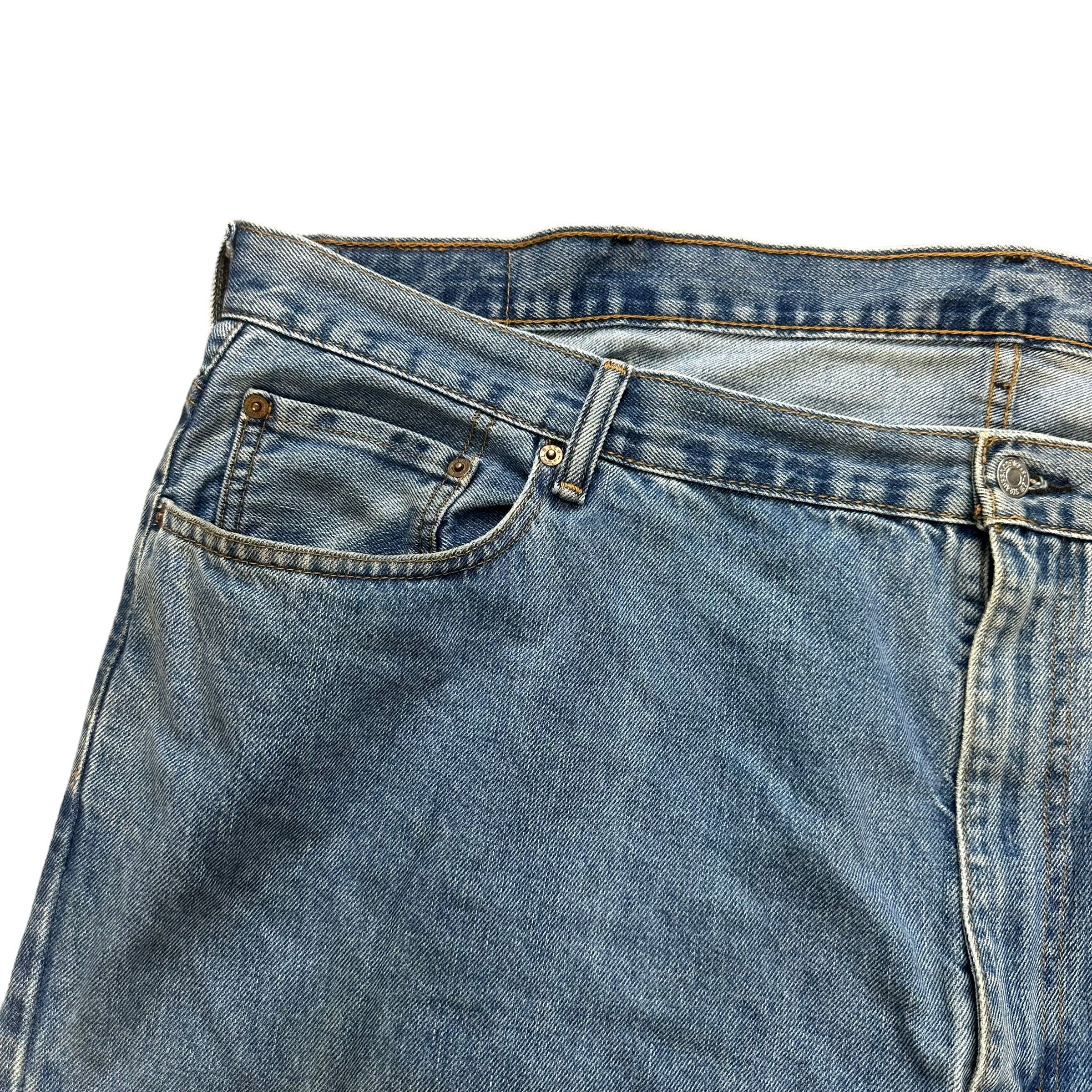 Levi's LEVIS 550 WASHED DENIM PANT SIZE 50X30 #8515-012 Size US 44 / EU 60 - 3 Thumbnail