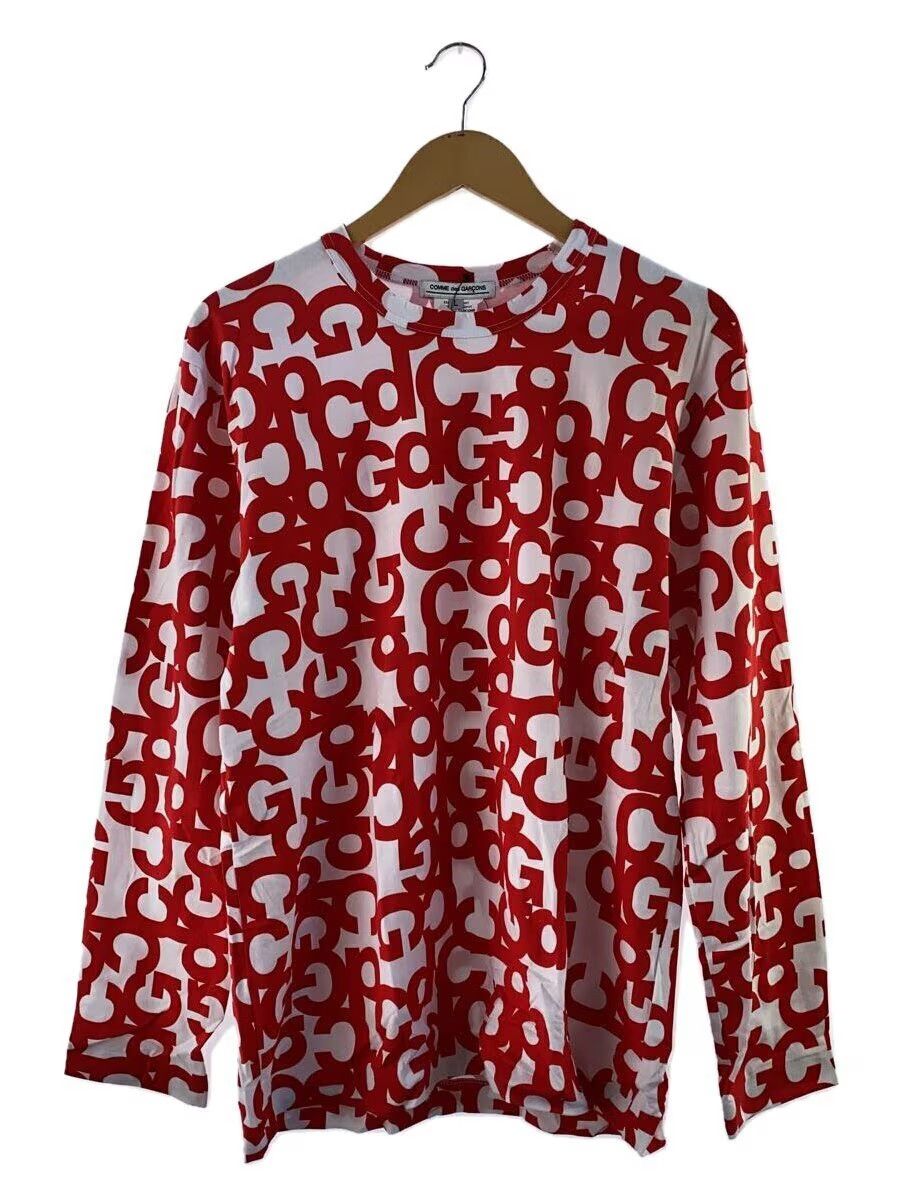 Comme des Garcons CDG Logo Long Sleeve Tee Size US L / EU 52-54 / 3 - 1 Thumbnail