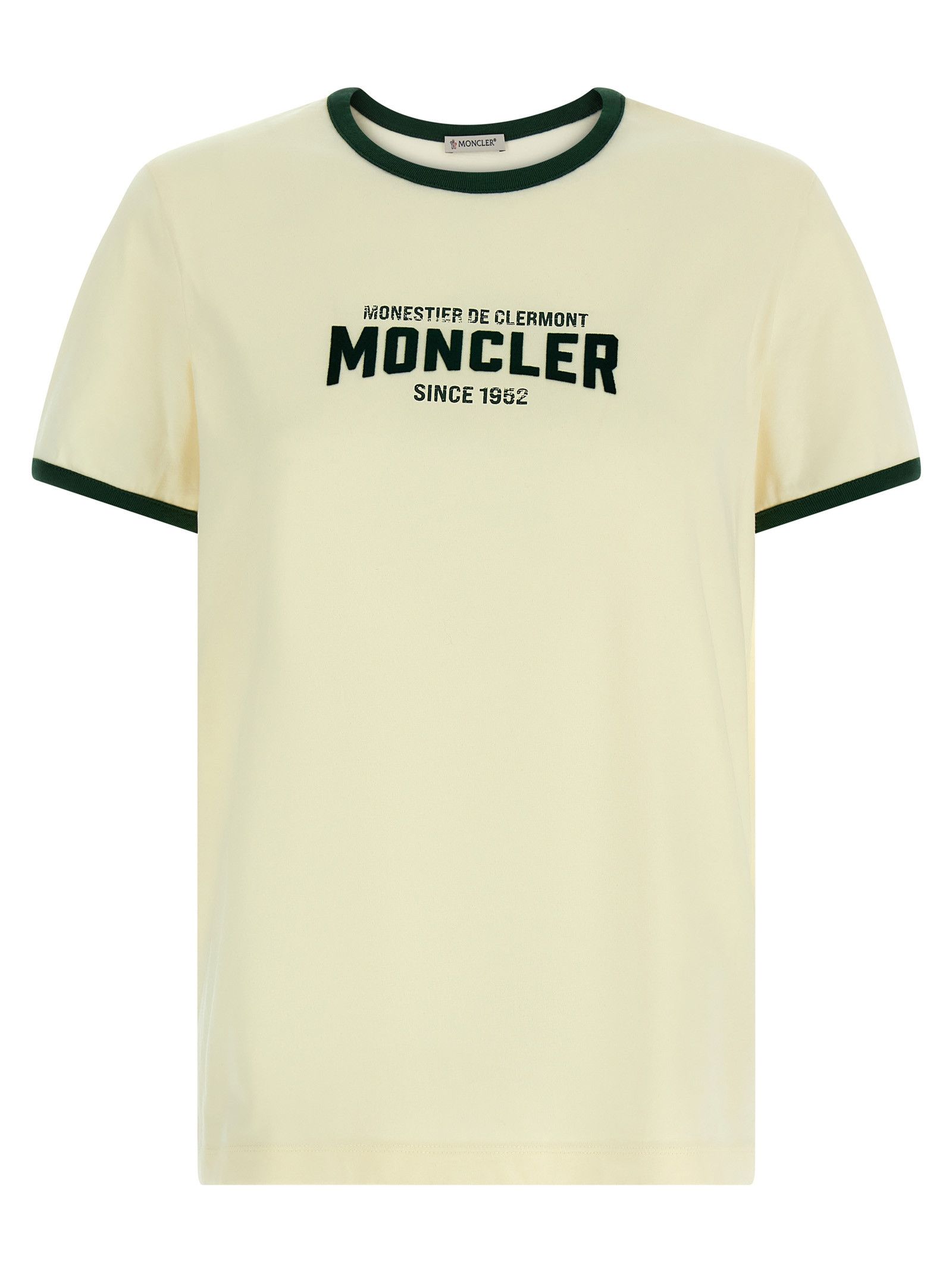 Moncler Flocked logo T-shirt Size XL / US 12-14 / IT 48-50 - 1 Thumbnail