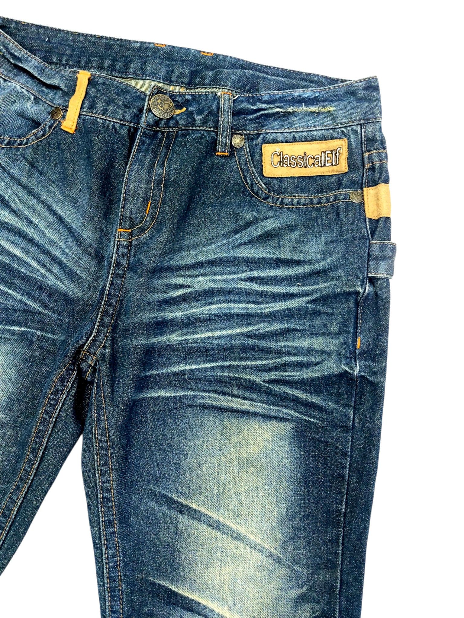 Vintage Vintage Classical Elf 90s Clawsmark Rare Design Jeans Size US 31 - 8 Thumbnail