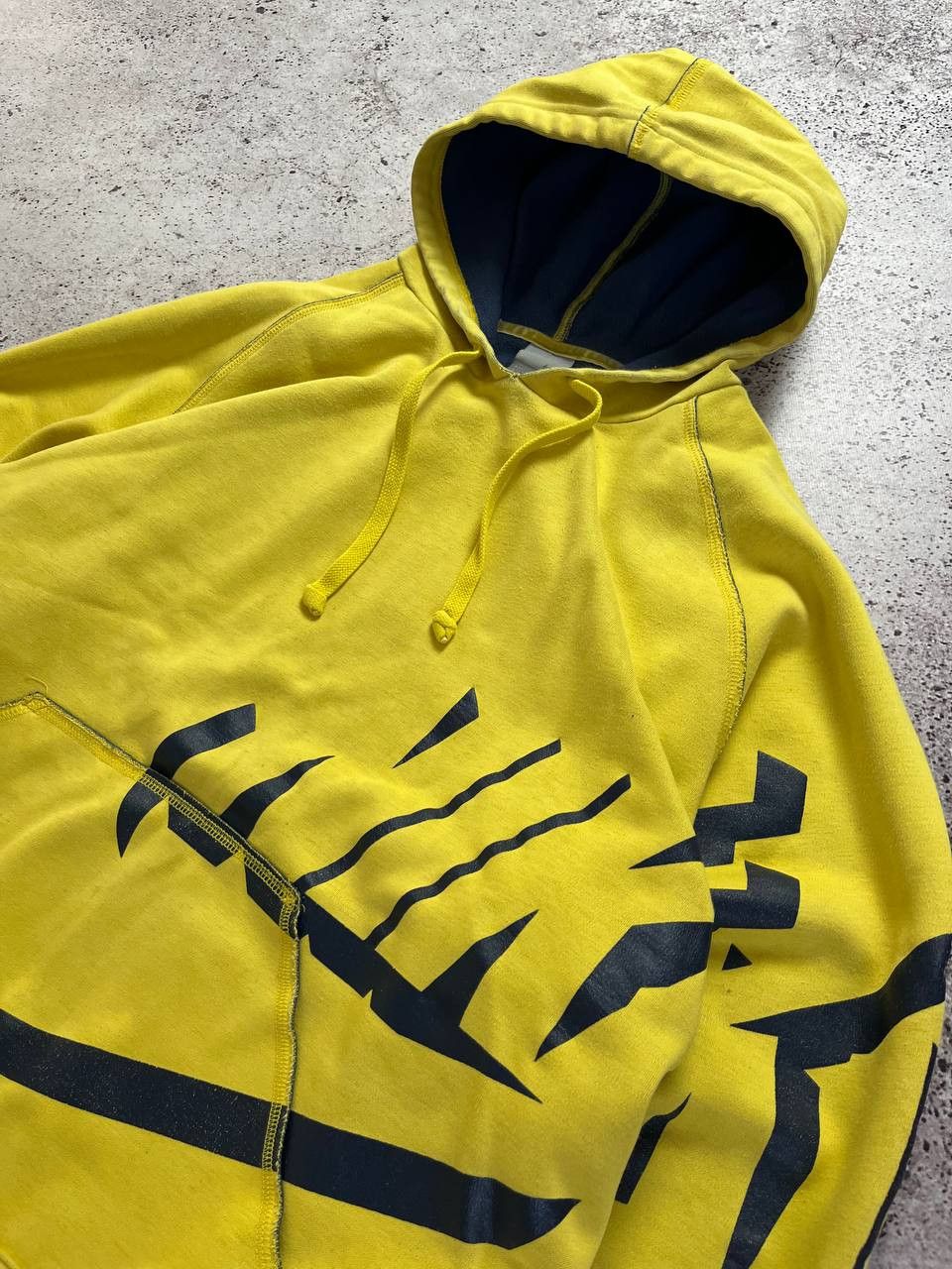 Nike Vintage Nike Hoodie Boxy Fit 3D Logo Y2K Size US XL / EU 56 / 4 - 3 Thumbnail