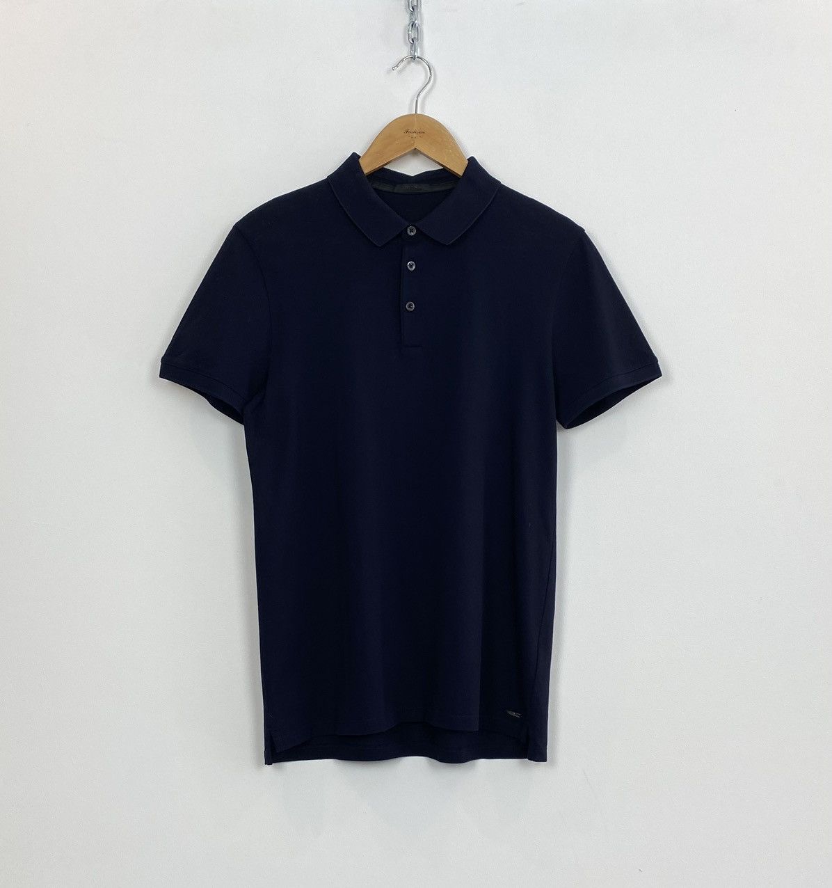 Hugo Boss Hugo Boss Cotton Short Sleeve Polo Shirt Men’s Size M Blue Size US M / EU 48-50 / 2 - 1 Thumbnail