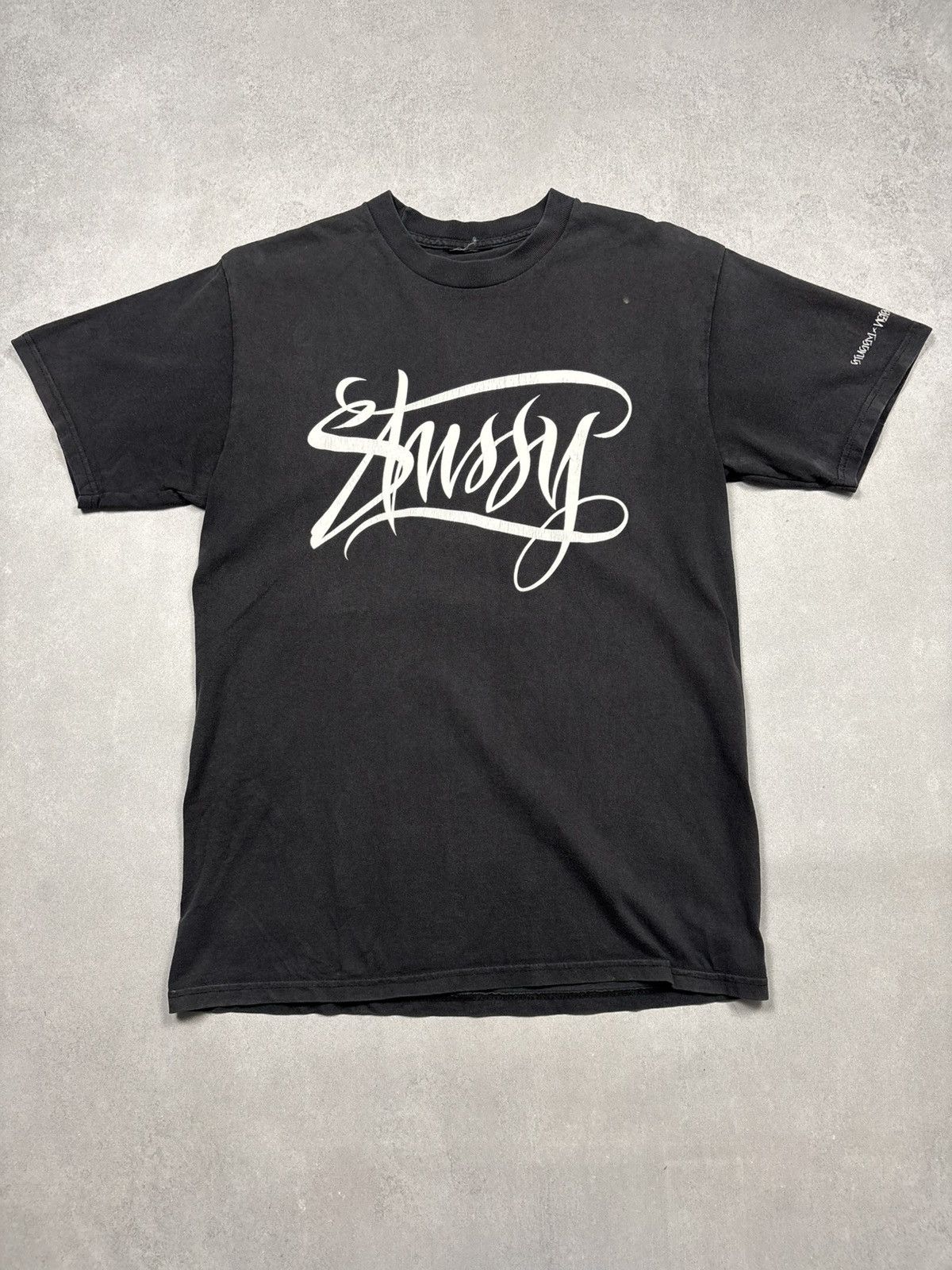 Stussy Stussy Sport Script Tee “Black” | Grailed