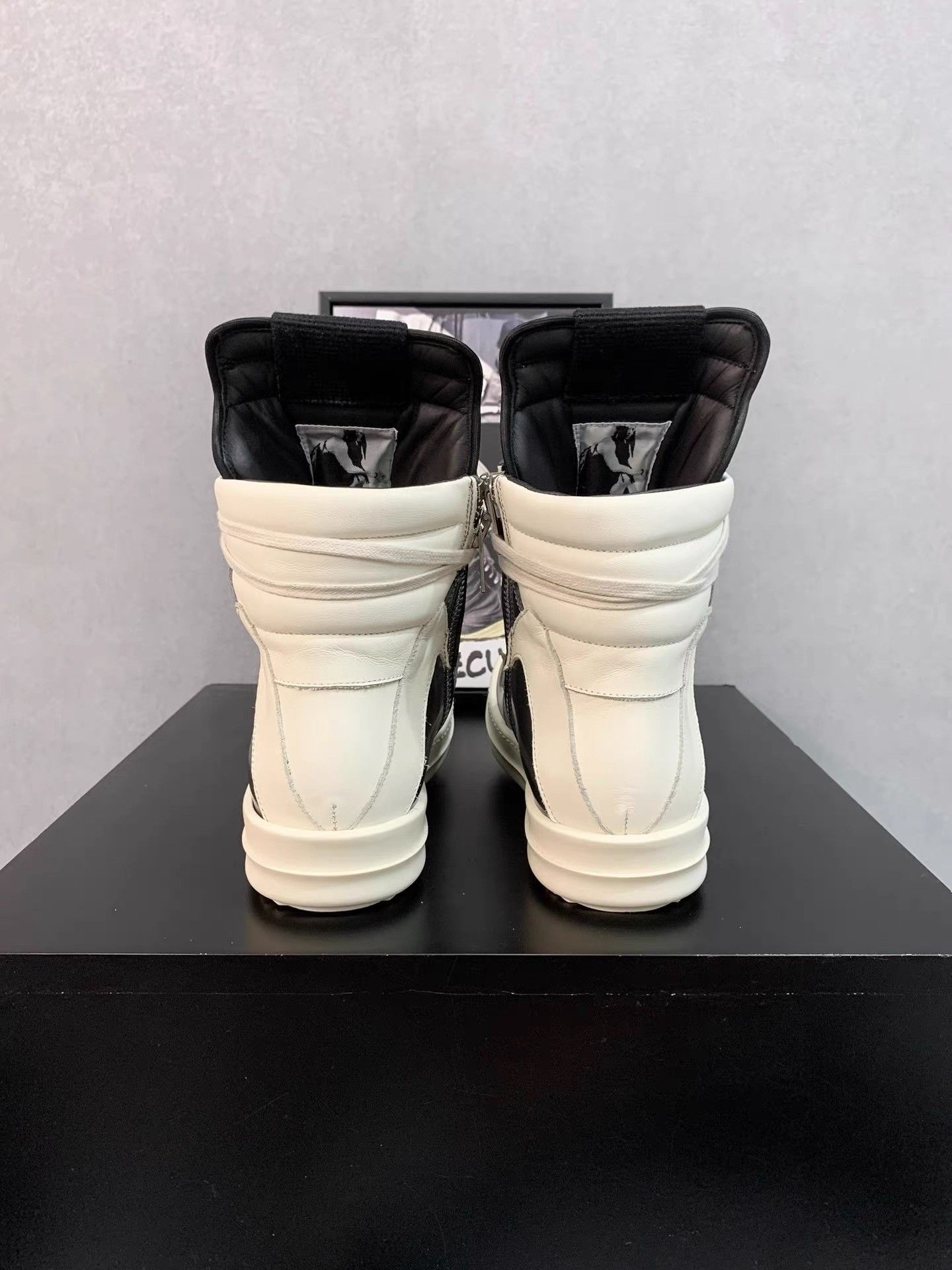 Rick Owens Rick Owens Mainline Geobasket Mirror Inverted Triangle K34 Size US 5.5 / IT 35.5 - 7 Thumbnail