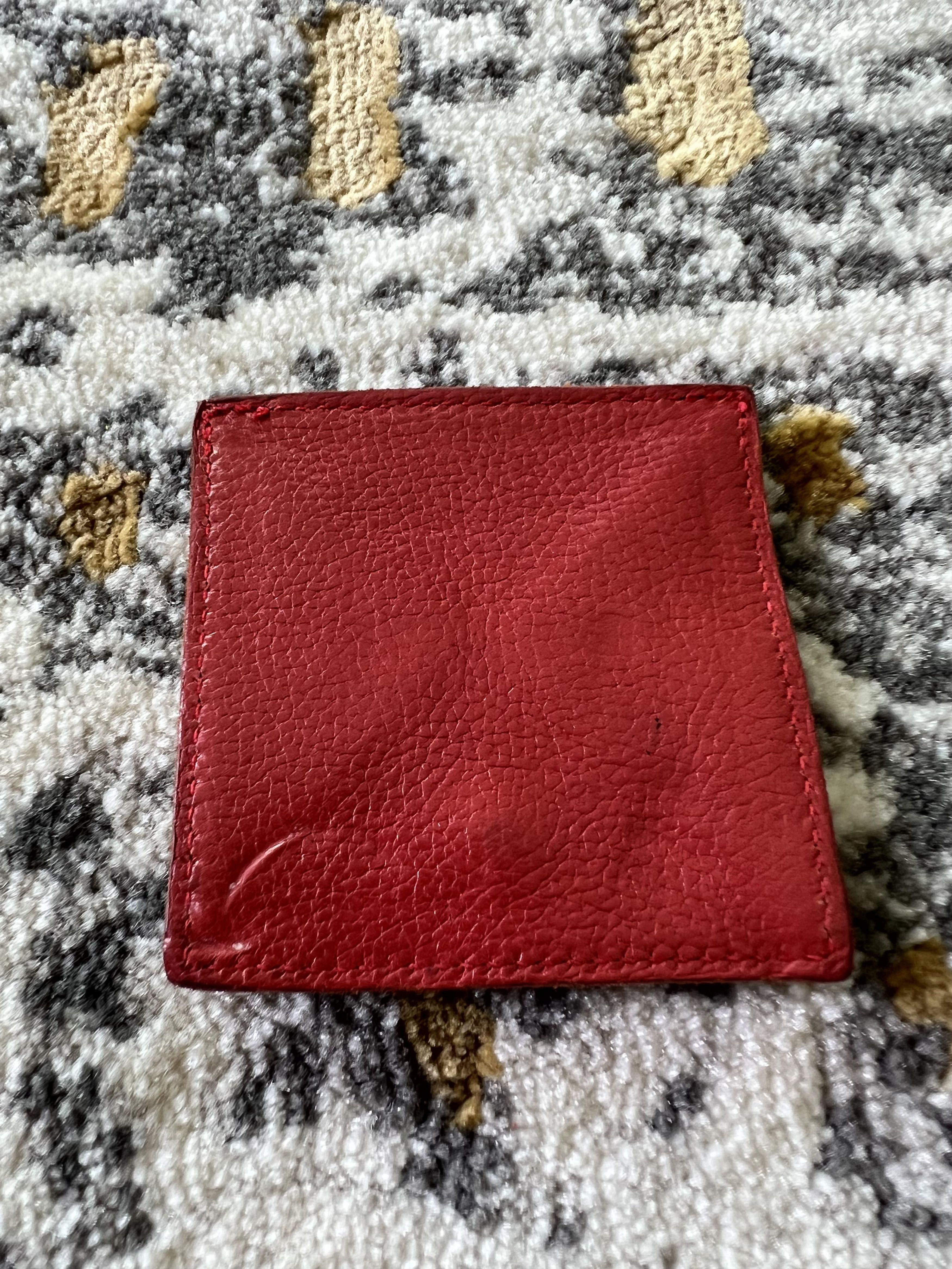 Designer × Il Bisonte Il Bisonte coin purse in leather color red Size ONE SIZE - 2 Thumbnail
