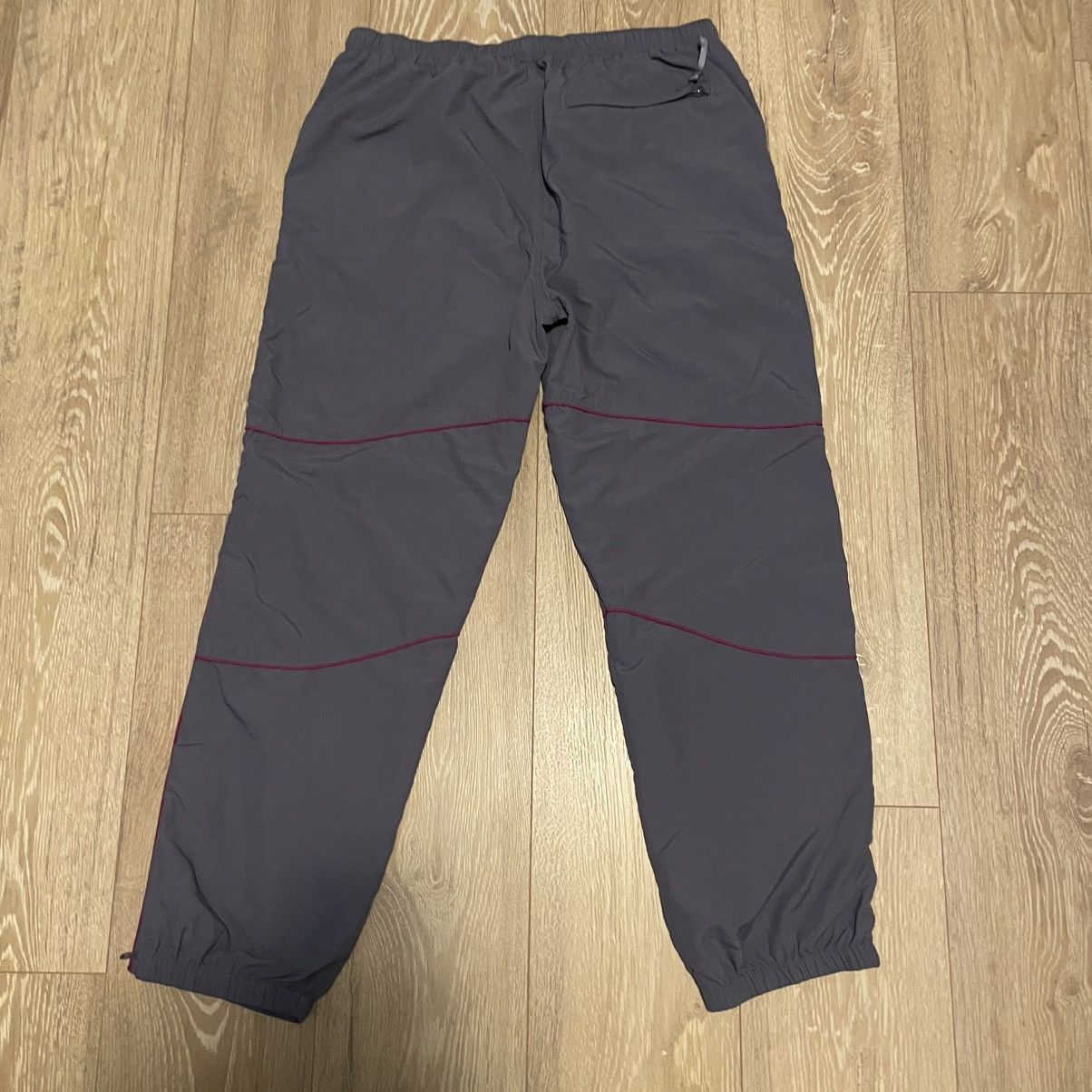 Supreme SS19 Piping Track Pant Grey Size Medium Size US 32 / EU 48 - 2 Thumbnail