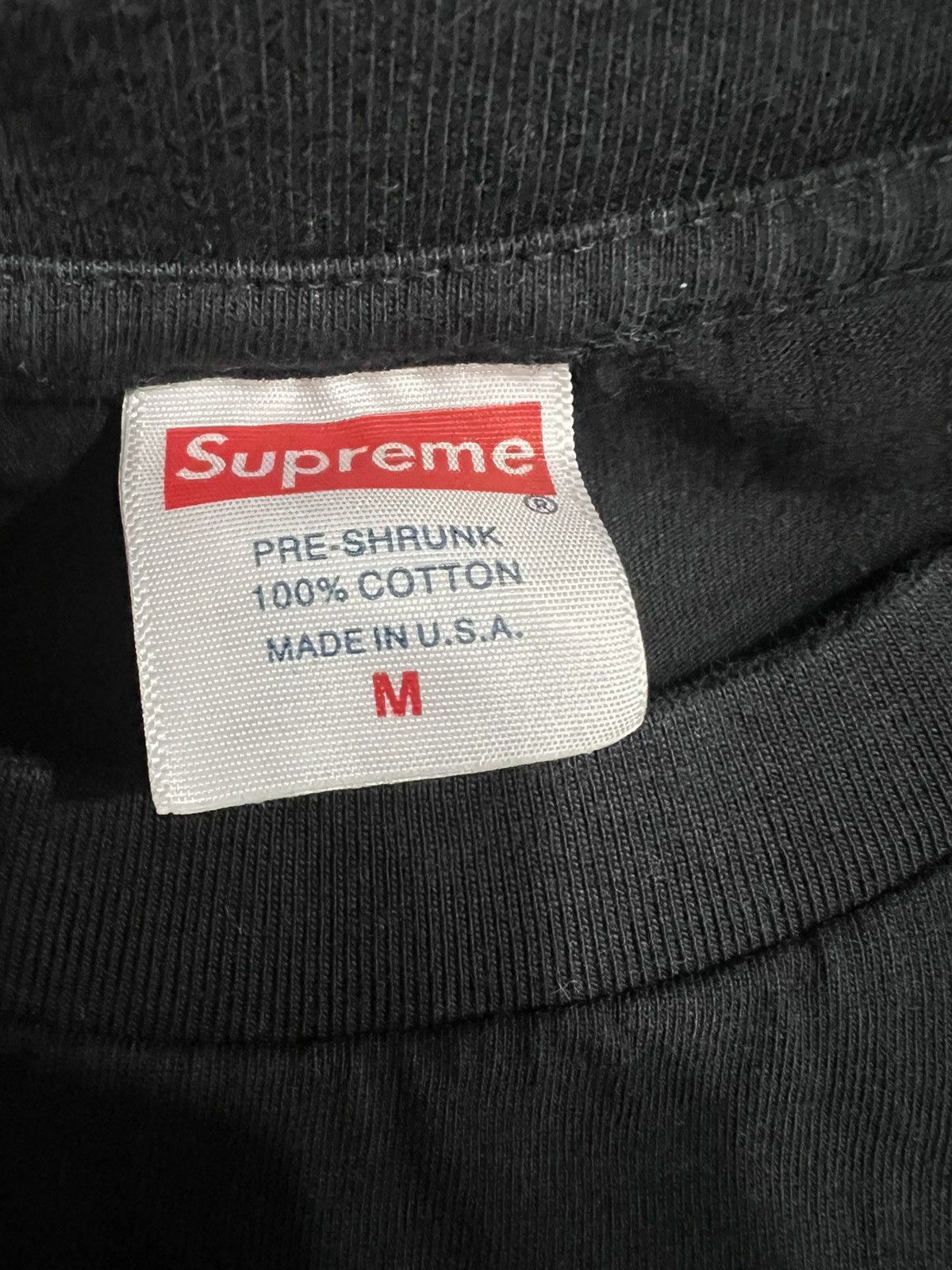 Supreme Supreme Motion Logo Tee Black Size US M / EU 48-50 / 2 - 4 Thumbnail