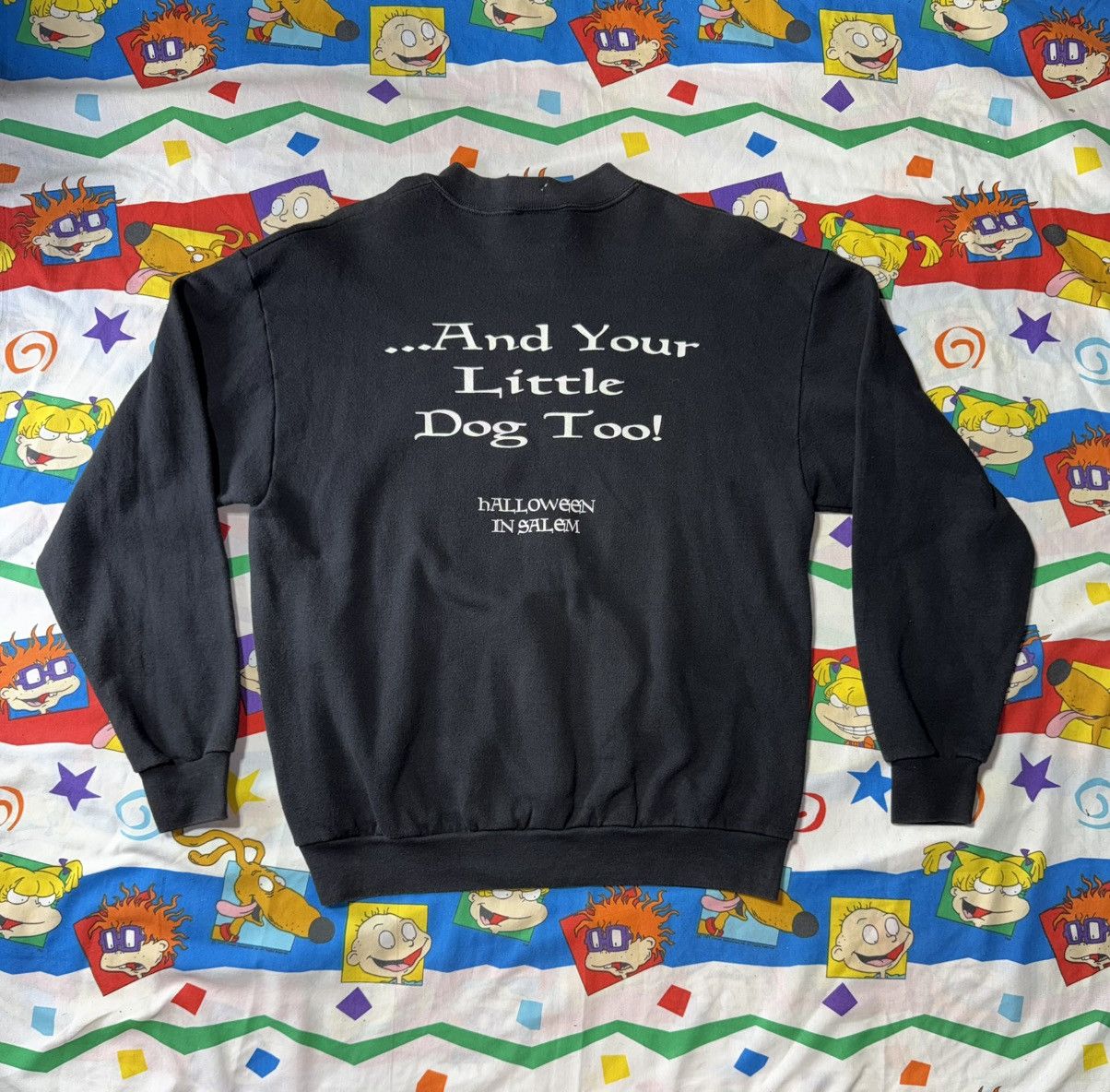 Vintage Rare Vintage Halloween Salem Wicked Witch Oz Sweatshirt Size US L / EU 52-54 / 3 - 2 Thumbnail