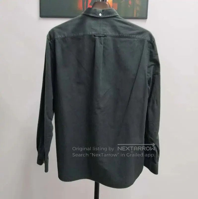 Burberry Burberry Long Sleeve Cotton Shirt in Dark Green. Size US M / EU 48-50 / 2 - 2 Thumbnail