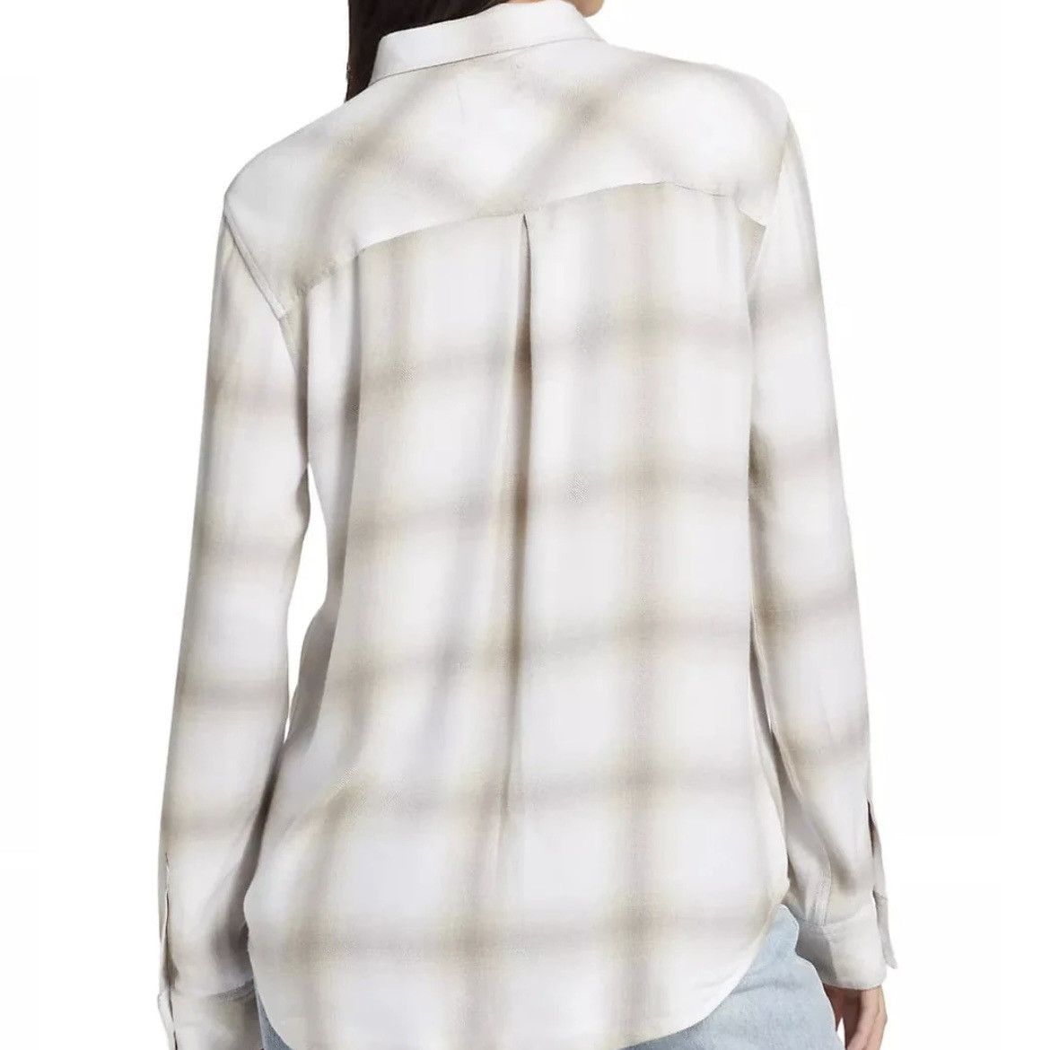 Rails Browse Hunter Dove Pearl shirt Size M / US 6-8 / IT 42-44 - 2 Thumbnail