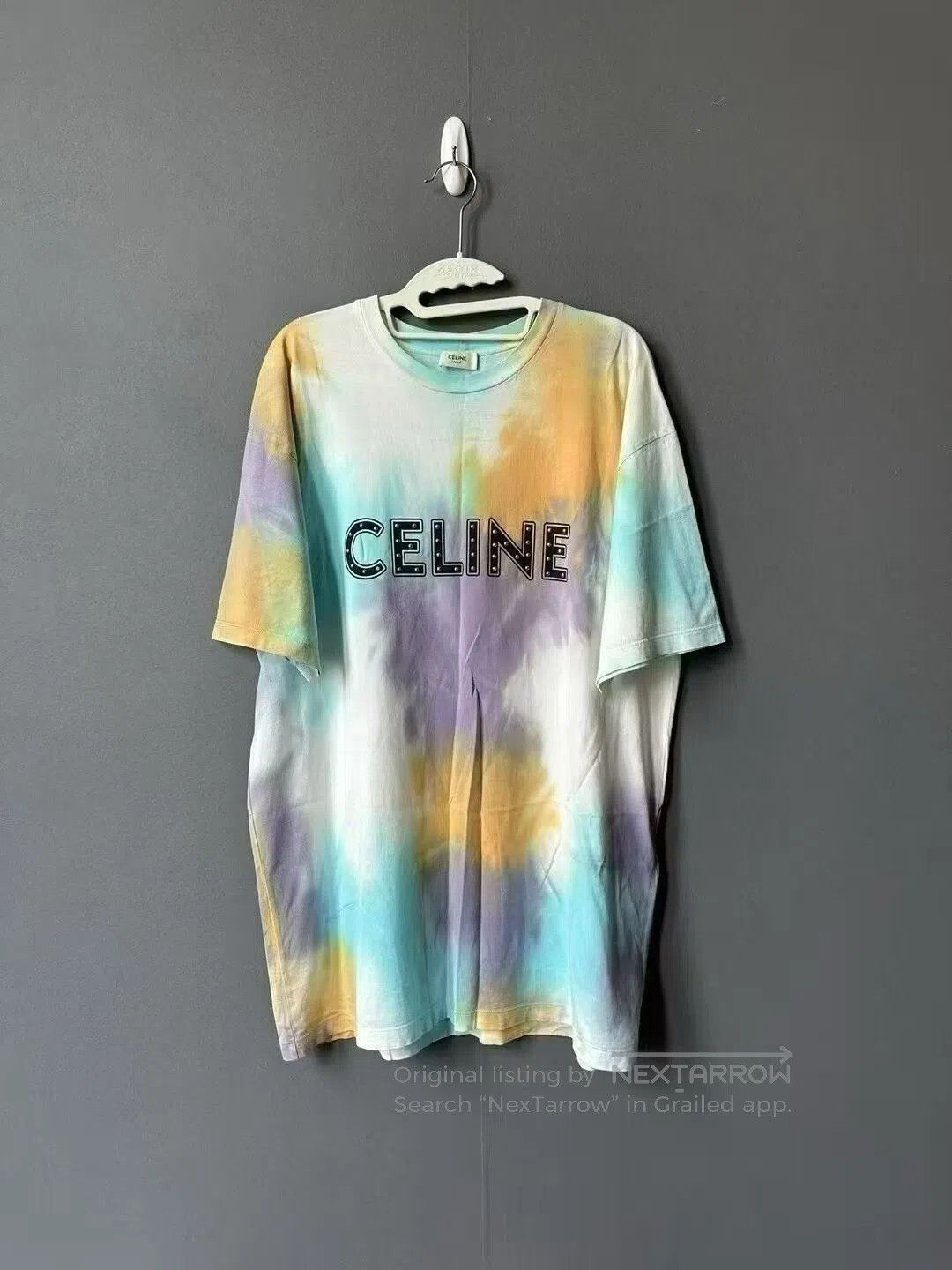 Celine CELINE Tie-Dye Studs Short Sleeve| Size US L / EU 52-54 / 3 - 1 Thumbnail