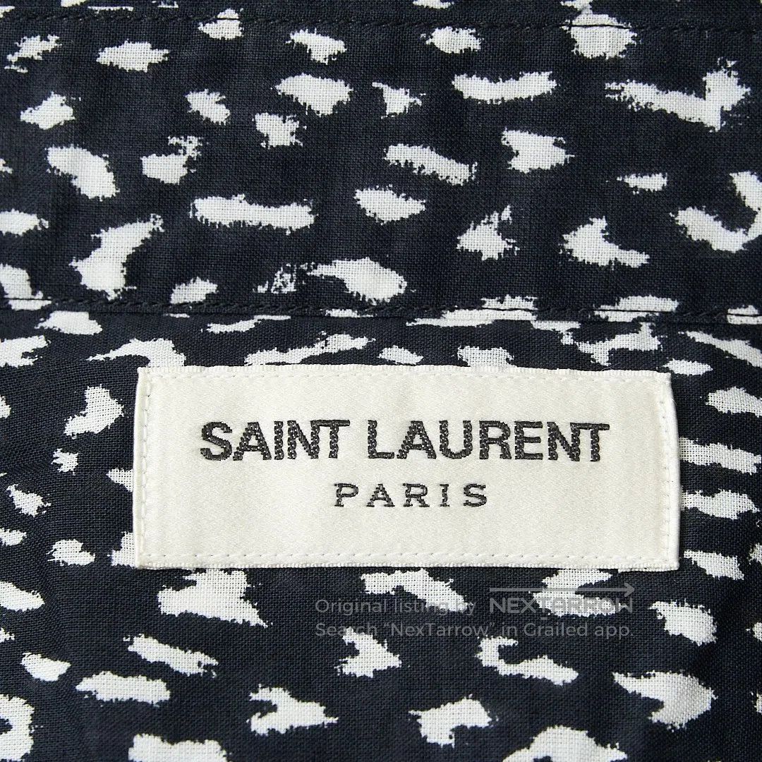Saint Laurent Paris Saint Laurent Men's Polka Dot Shirt. Size US M / EU 48-50 / 2 - 6 Thumbnail