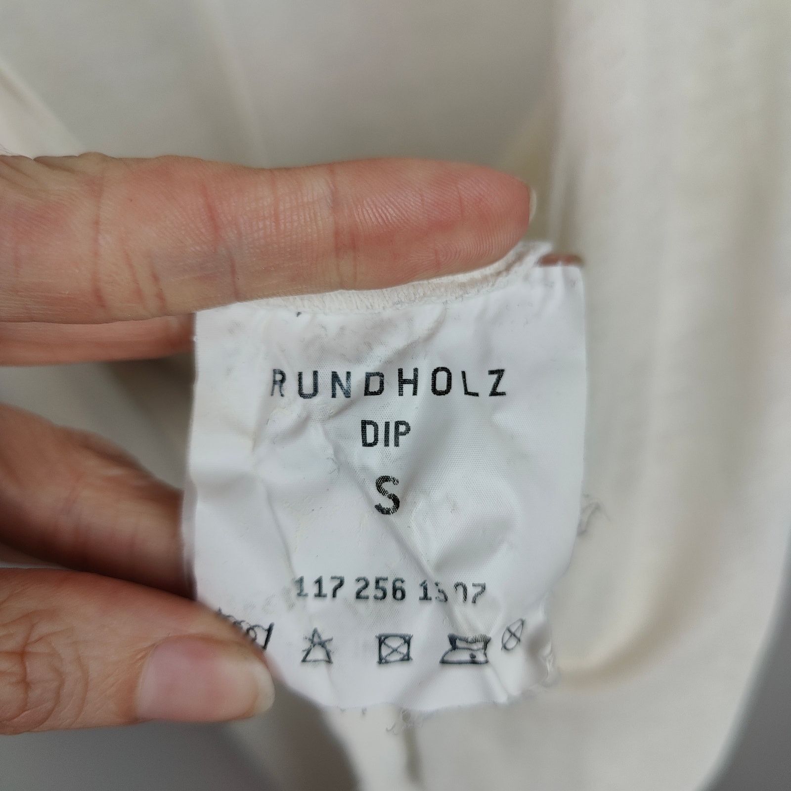 Other Rundholz Dip Jumpsuit Size Small White Cotton NASA Size 27" / US 4 / IT 40 - 12 Thumbnail