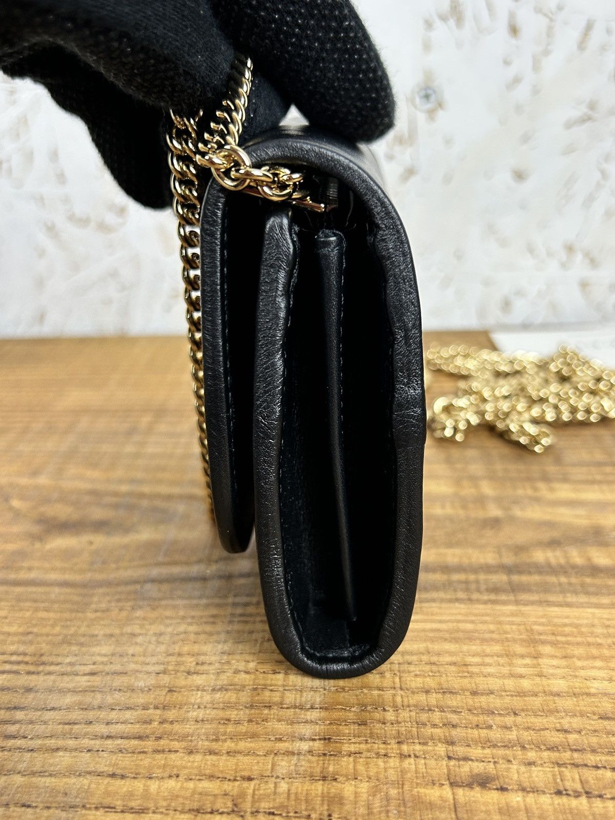 Gucci Gucci GG Blondie Leather Wallet On Chain Small Shoulder Bag Size ONE SIZE - 10 Thumbnail