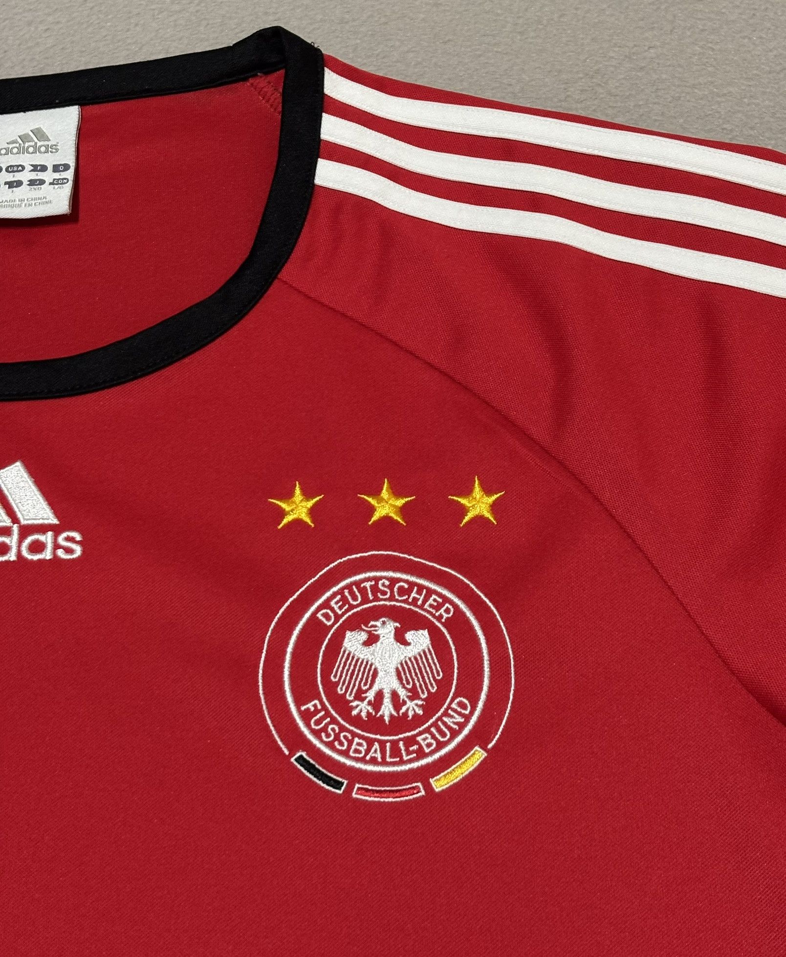 Adidas Germany 2006 Adidas Football Jersey Size L Size US L / EU 52-54 / 3 - 8 Thumbnail