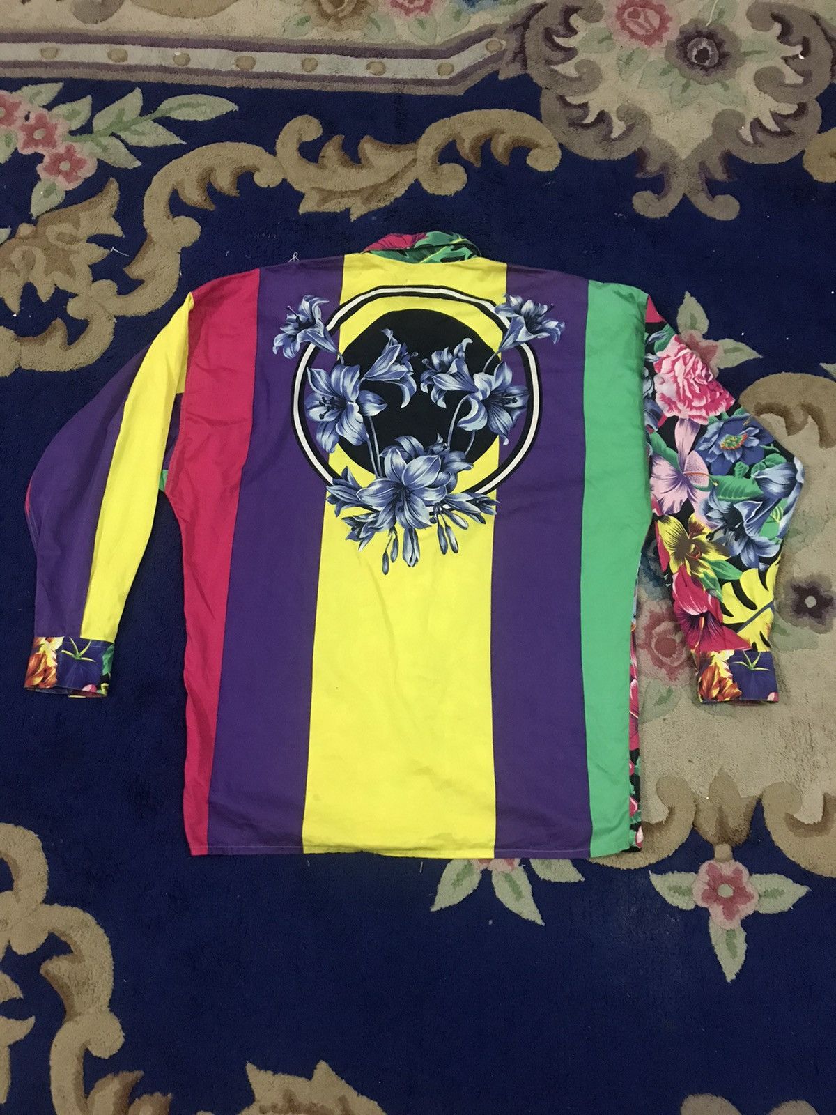 Versus Versace Versus Gianni Versace Floral Print Size US S / EU 44-46 / 1 - 2 Thumbnail