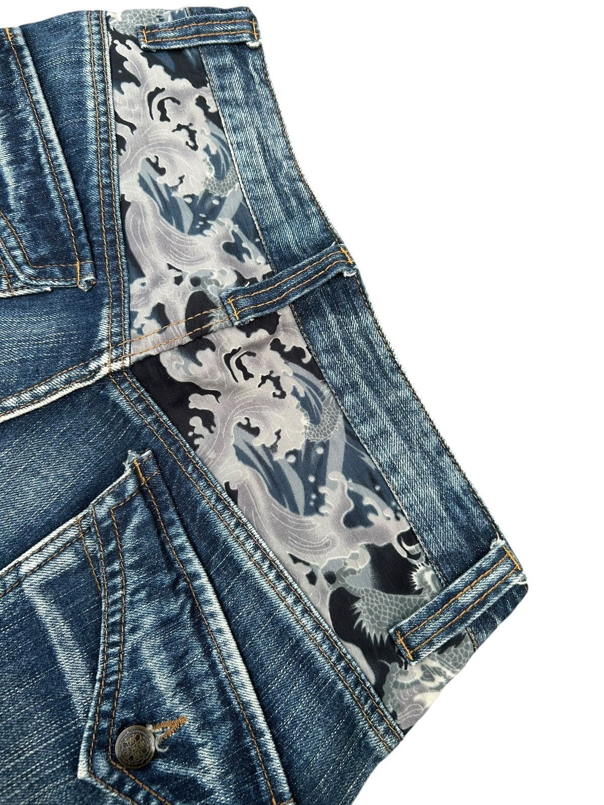 Kapital Karakuri Tamashii Inspired Jack Serika Japanese Denim Jeans Size US 30 / EU 46 - 10 Thumbnail