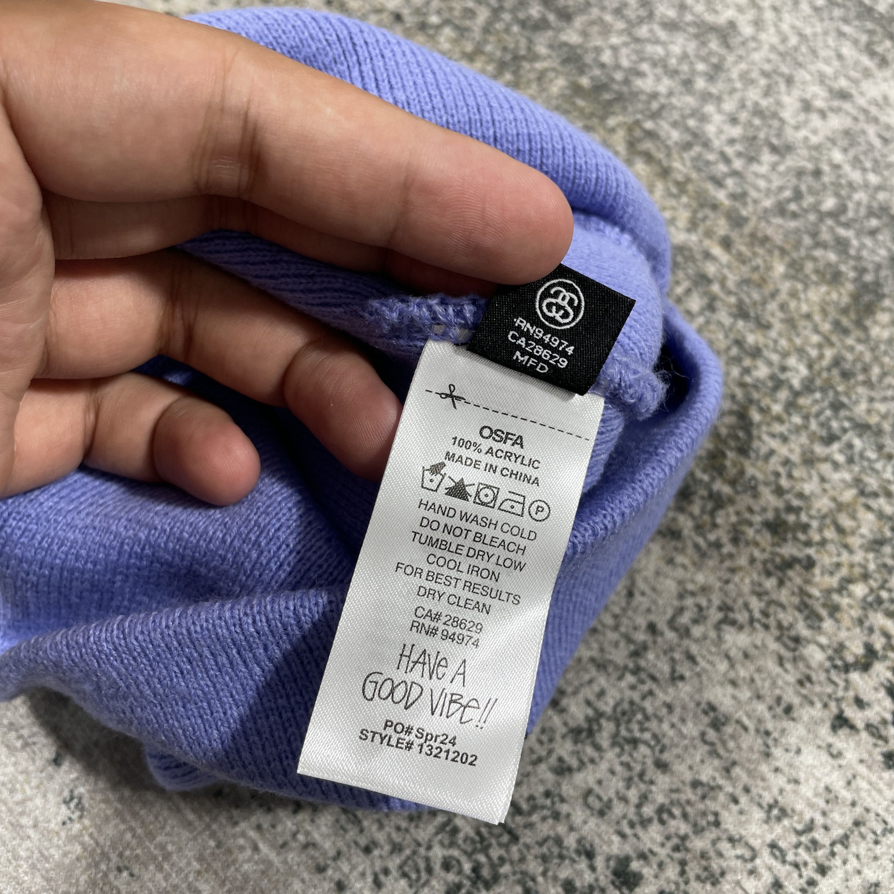 Stussy STUSSY BASIC STITCH SKULLCAP BEANIE Size ONE SIZE - 5 Thumbnail