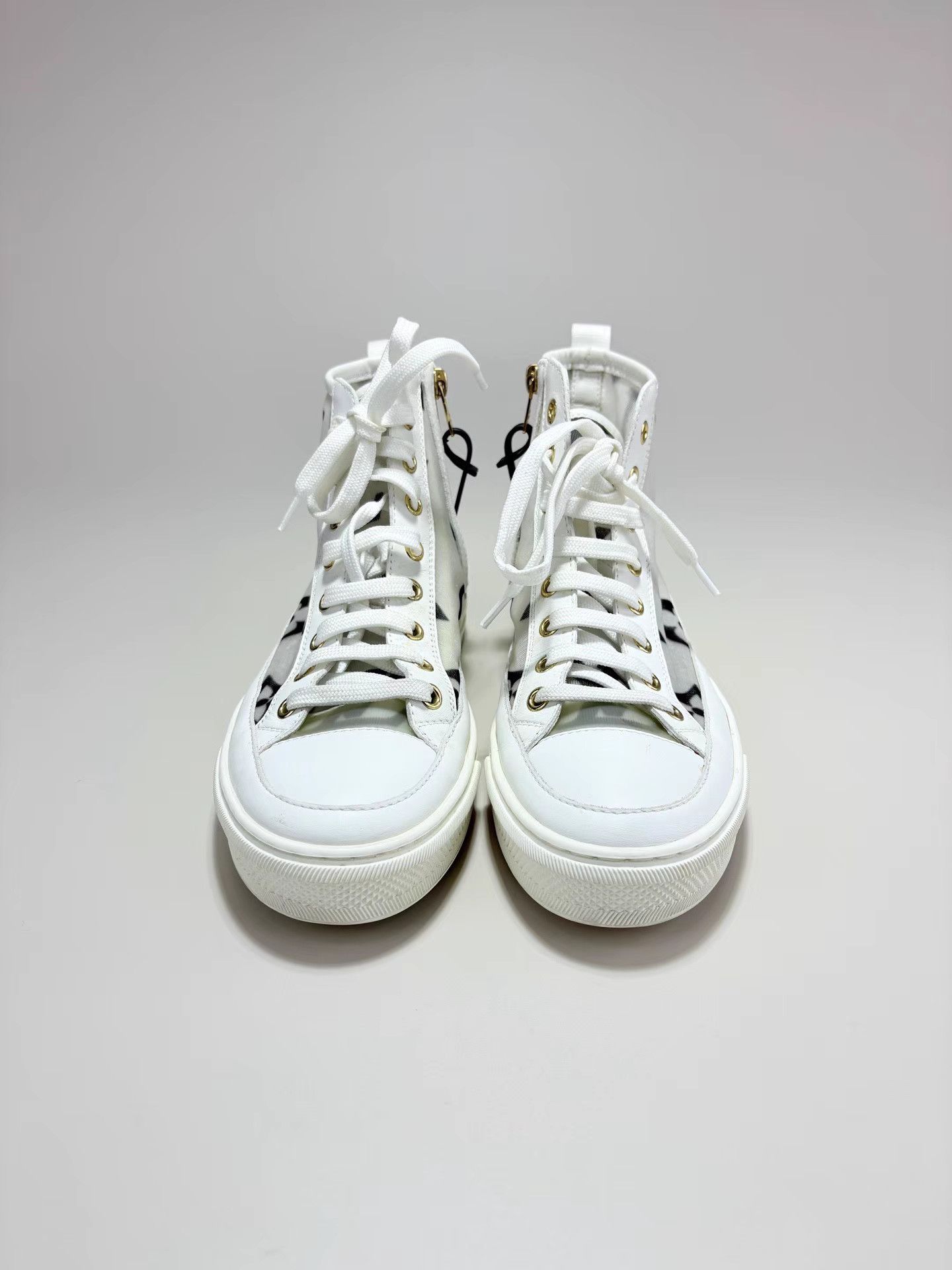 Louis Vuitton LV Stellar Monogram High-Top Sneakers K1 Size US 6.5 / IT 36.5 - 2 Thumbnail