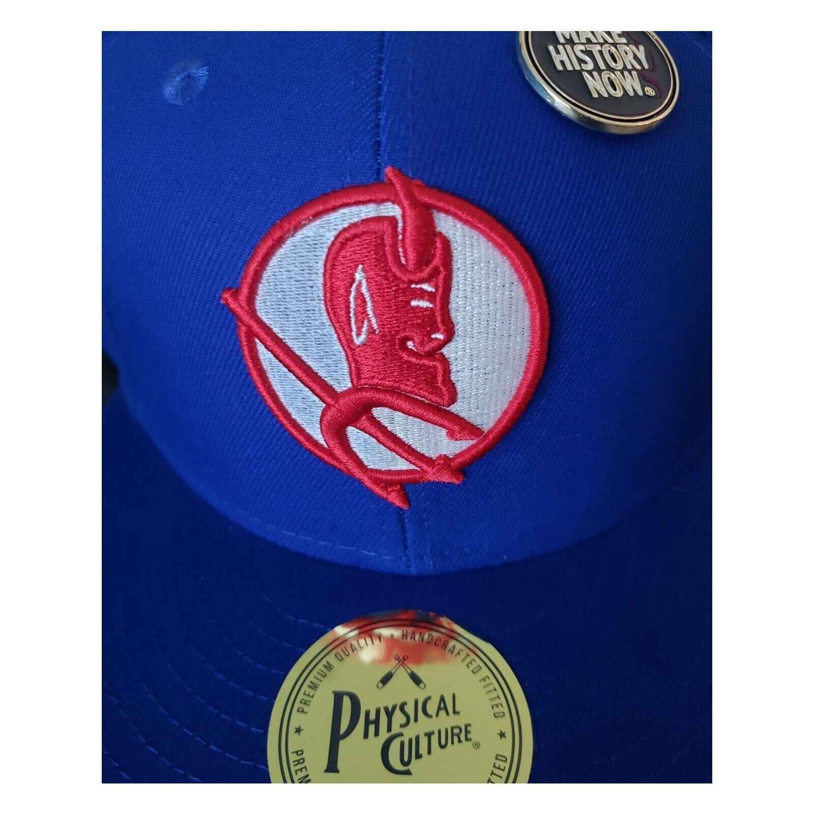 Other Los Angeles Red Devils Hat Black Five 7 5/8 Physical Culture Size ONE SIZE - 3 Thumbnail