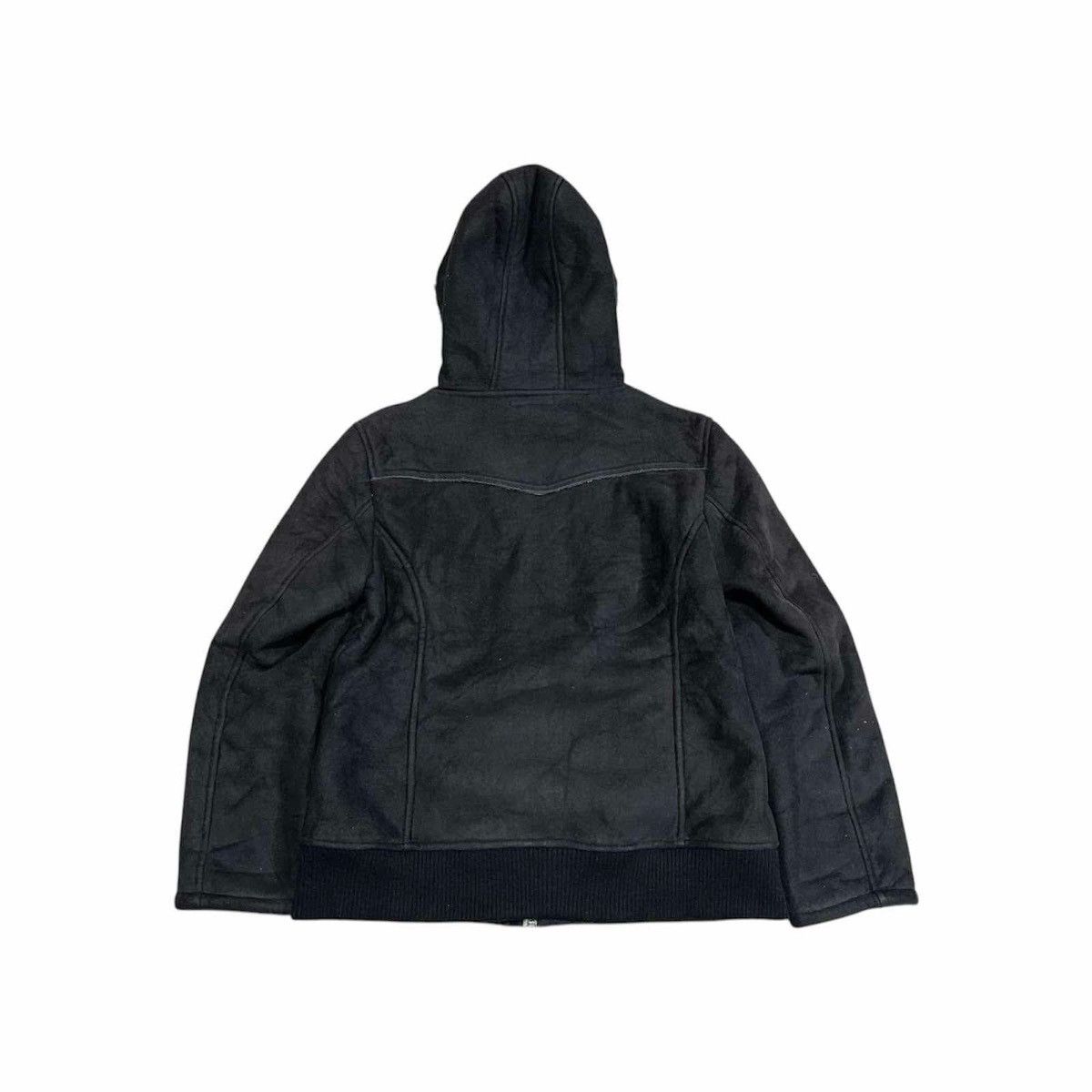 Hysteric Glamour 🔥Sick Y2K Wisdom Fur Hooded Suede Jacket Goth Punk Size US L / EU 52-54 / 3 - 14 Thumbnail