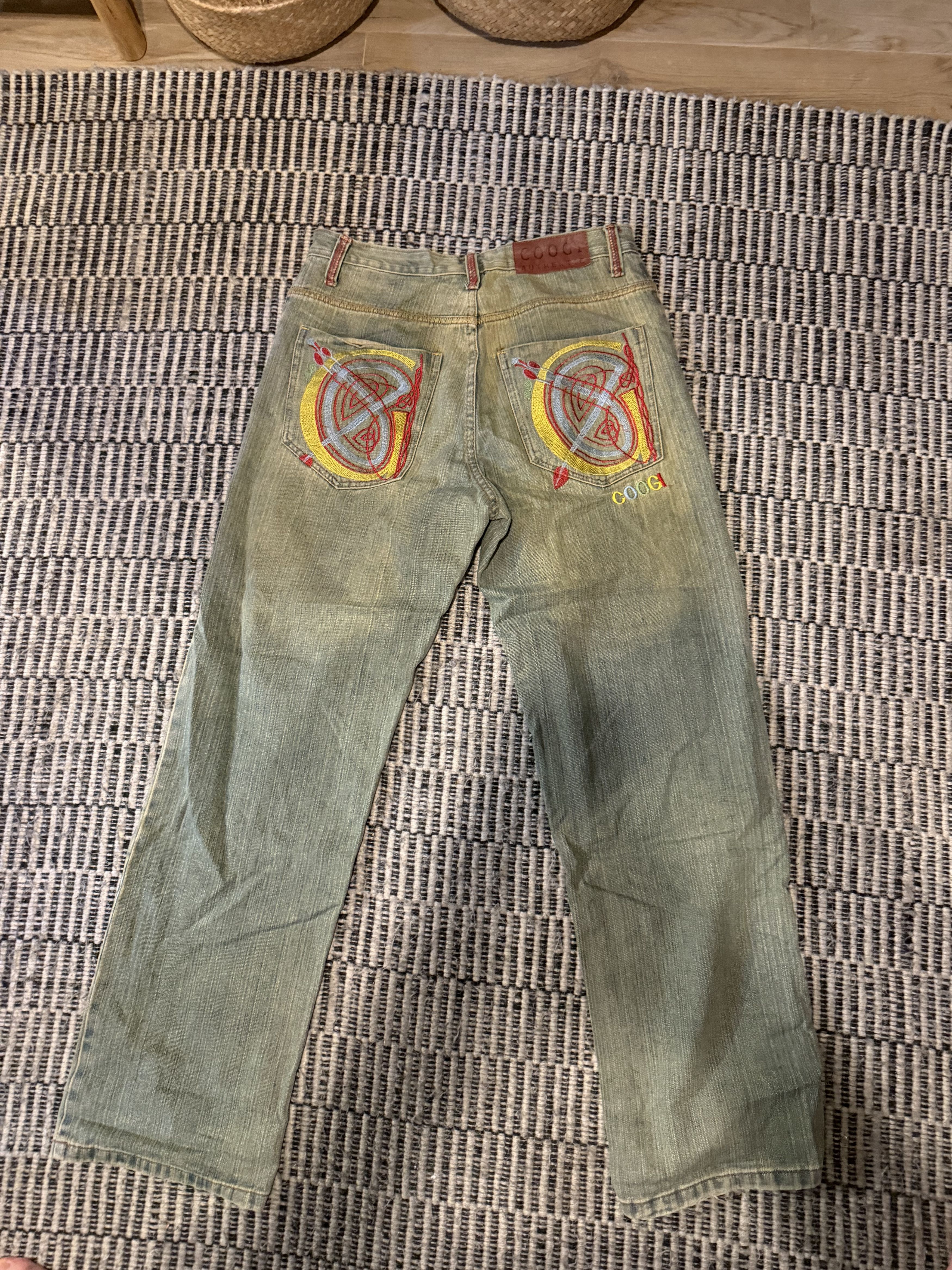 Coogi Vaqueros COOGI Vintage Bordados -Baggy Hip Hop Y2K Talla W34 Size US 34 / EU 50 - 5 Thumbnail