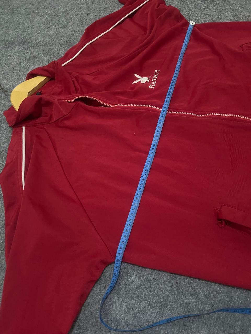 Playboy Playboy Velvet Hoodie Big Logo Size US L / EU 52-54 / 3 - 7 Thumbnail