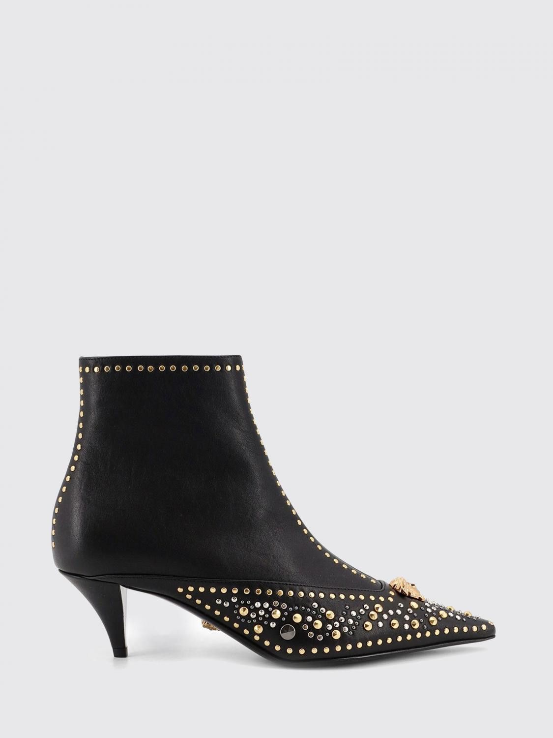 Versace Versace Boots Woman Black Size US 7 / IT 37 - 1 Thumbnail