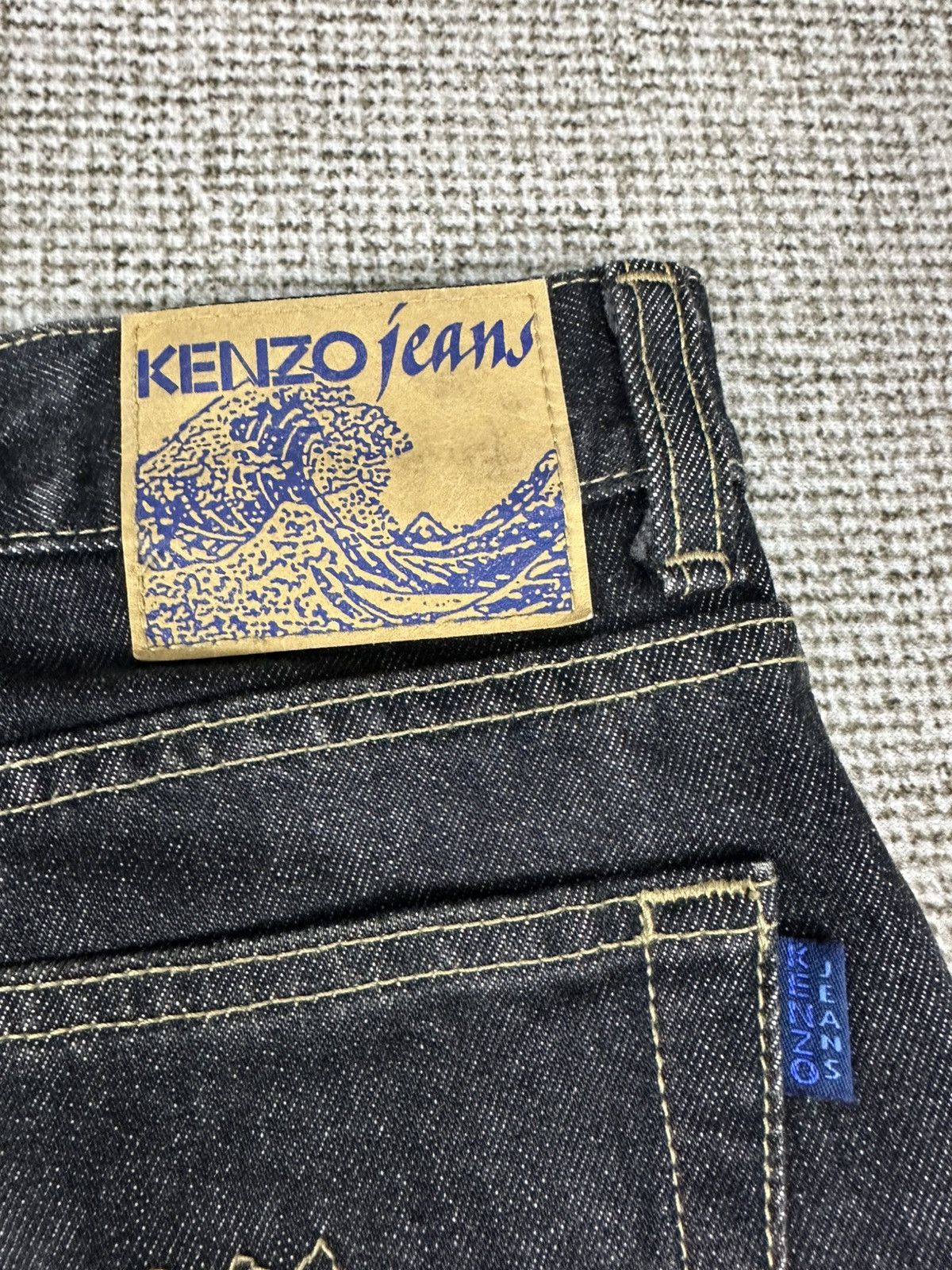 Kenzo Vintage Kenzo Black Denim 31x32 D774 Size US 31 - 5 Thumbnail