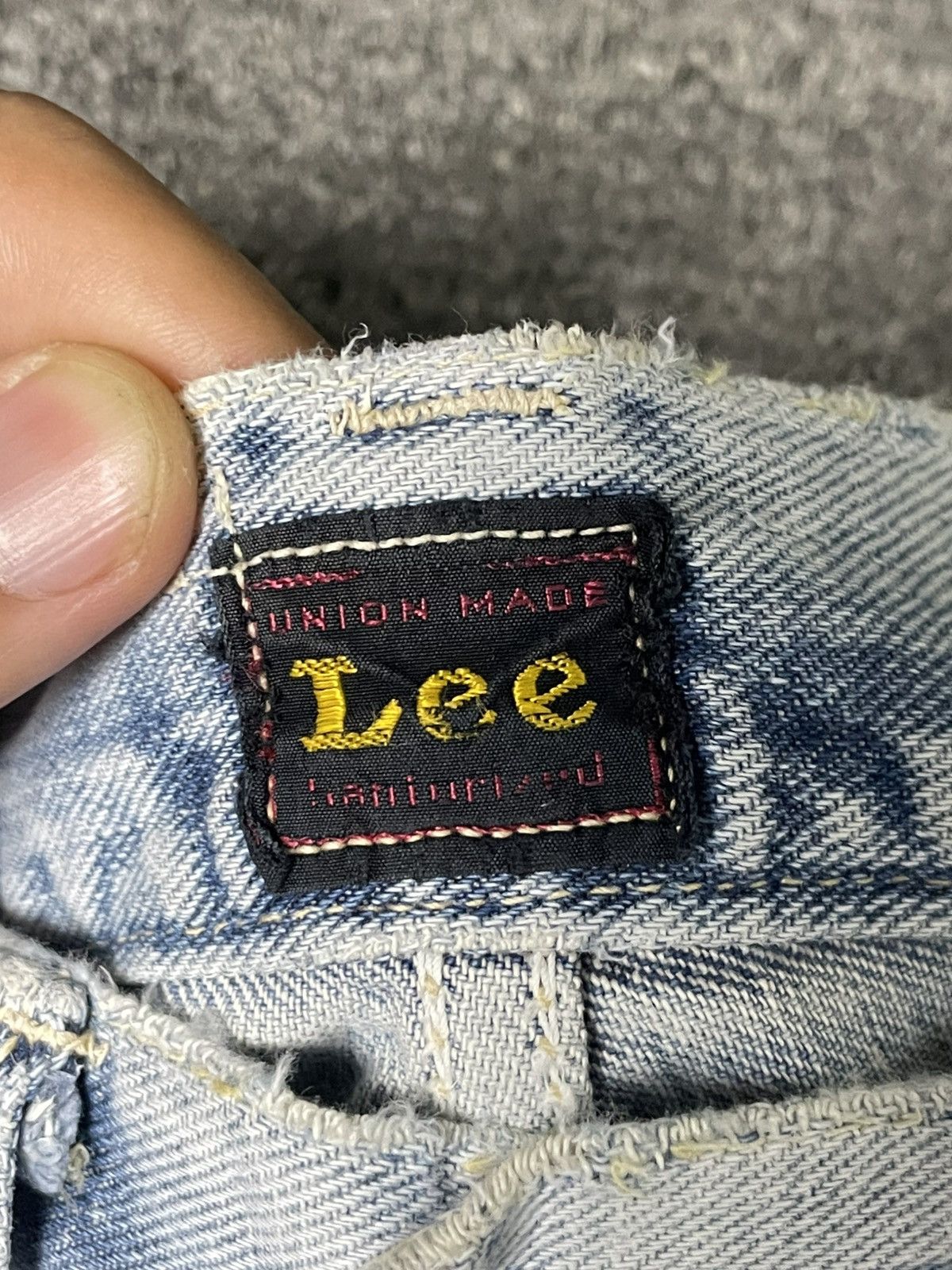 Japanese Brand × Lee × Vintage Vintage LEE Loose Straight Cut Jeans (84) Size US 29 - 10 Thumbnail