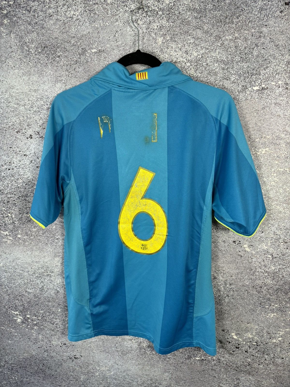 Nike × Vintage Vintage Barcelona 2007/08 Nike Soccer Jersey y2k blokcore Size US S / EU 44-46 / 1 - 12 Thumbnail