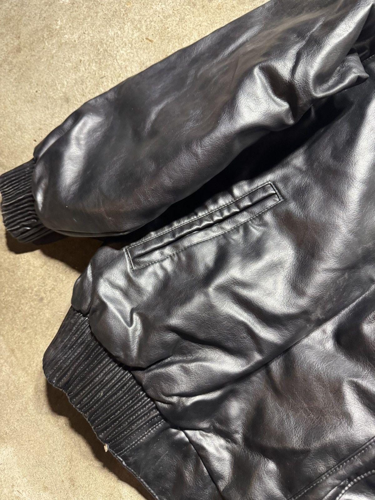Avirex Vintage Scarface Leather Jacket Size US XXL / EU 58 / 5 - 11 Thumbnail