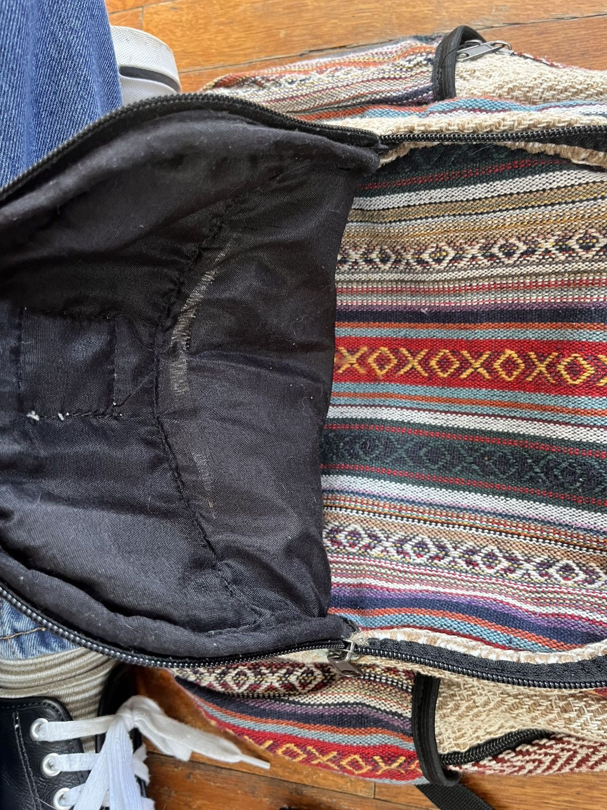 Other Himalayan Hemp backpack with carry pouch Size ONE SIZE - 10 Thumbnail