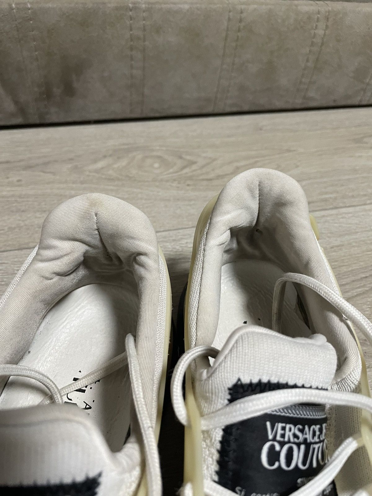 Versace Versace Jeans Couture White Sneakers Size 43 Vintage Size US 10 / EU 43 - 25 Thumbnail